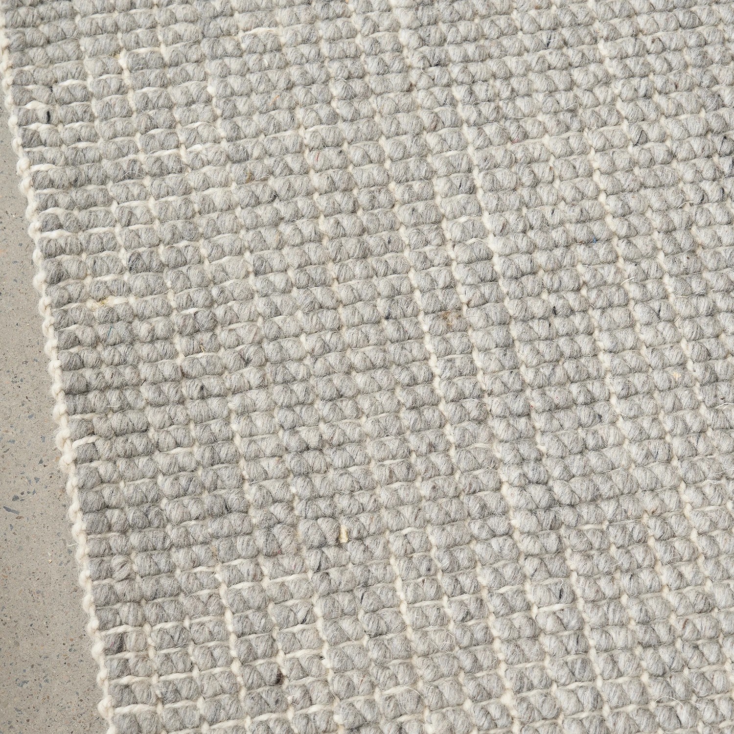 4 Common Ground Rugs Cadence Parker 300x80cm - Medium Runner Hand Loomed Wool & Jute Rug - Grey, 4 of 6