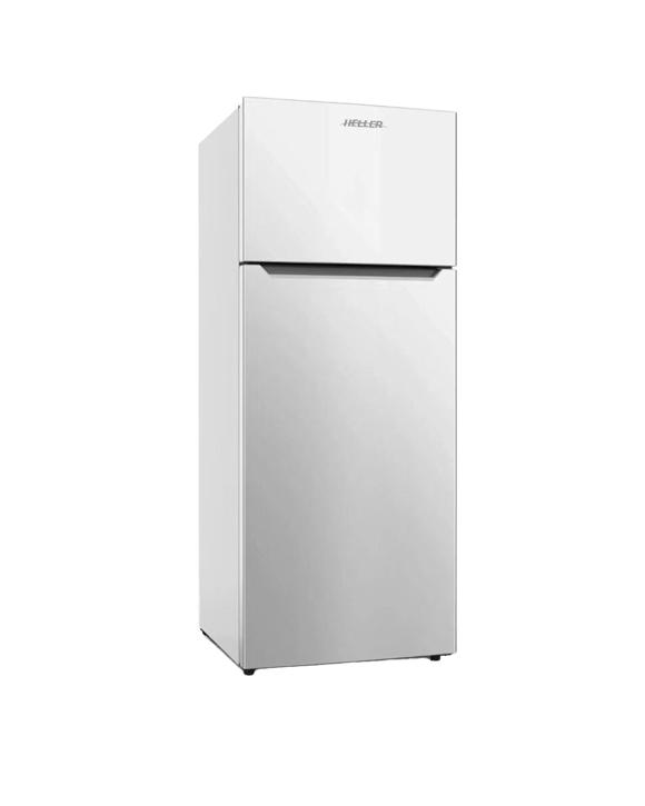 Heller 335L Top Mount Refrigerator Hff335 - White
