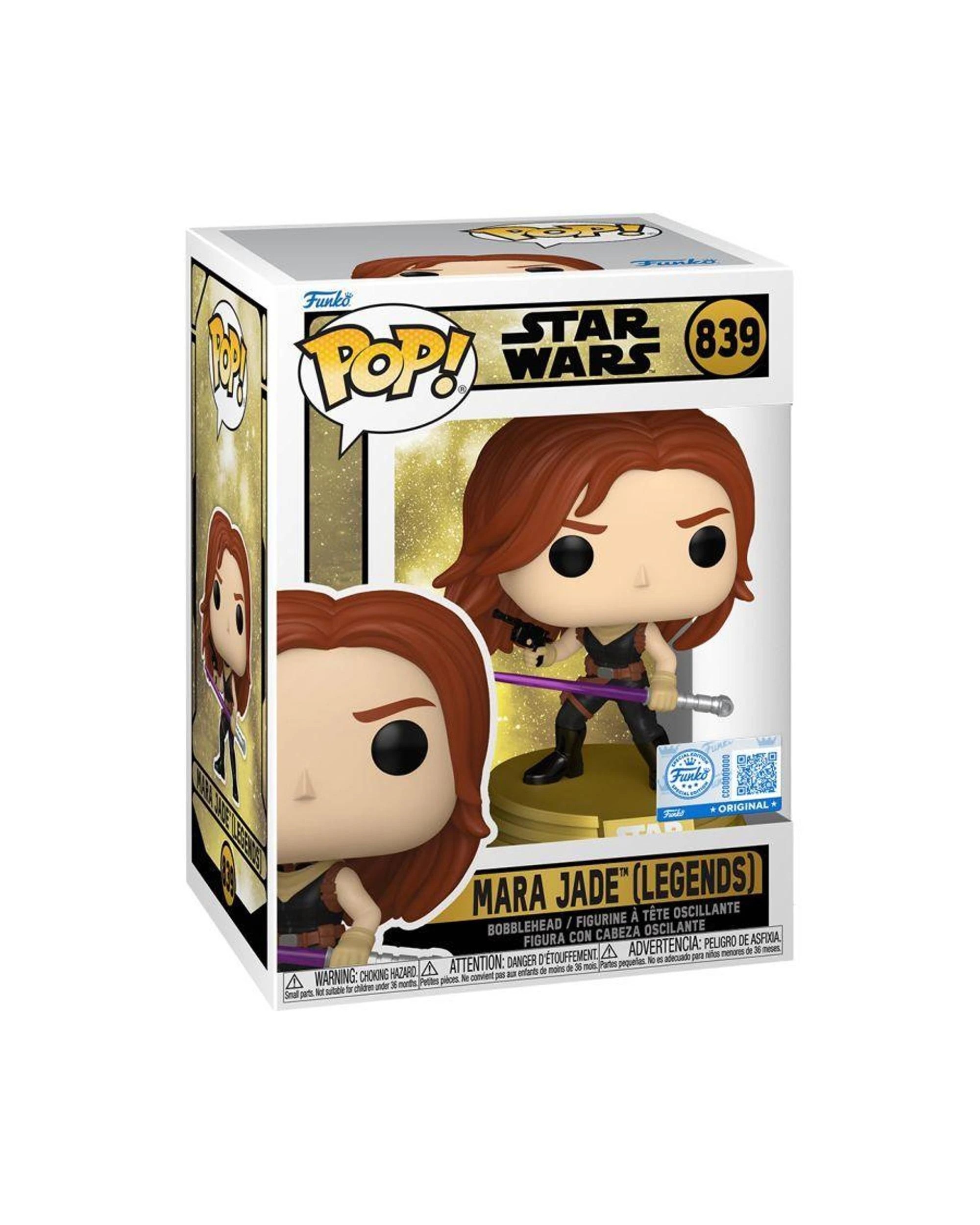 3 Star Wars Mara Jade - Legends -  Funko POP! Vinyl, 3 of 3