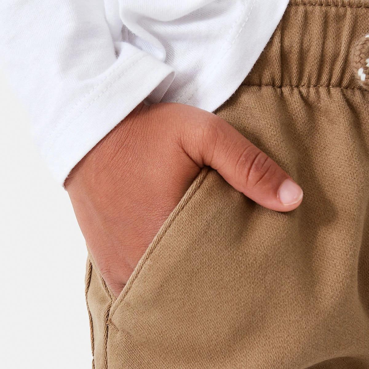 4 Pull On Knit Joggers Coco Brown, 4 of 8
