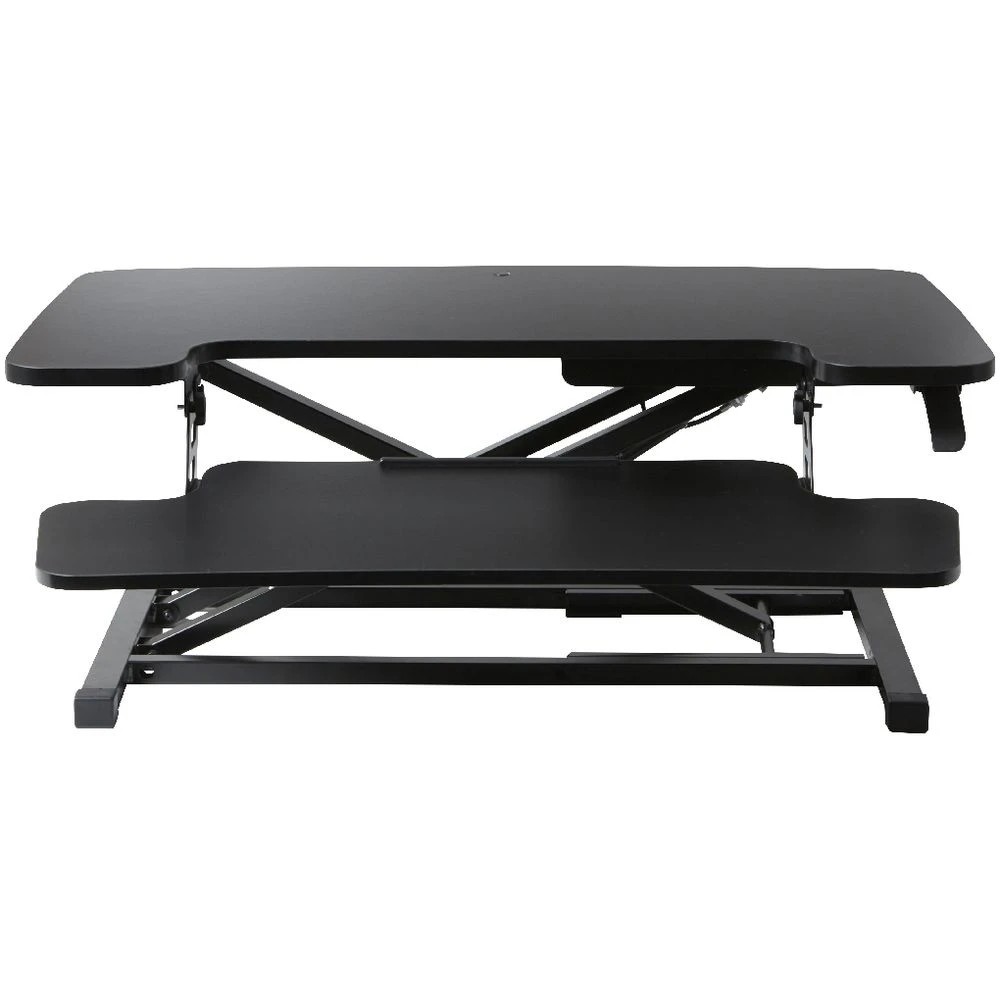 5 Brighton Sit Stand Ergonomic Desk Riser  Black Desks, Tables and Workstations, 5 of 9