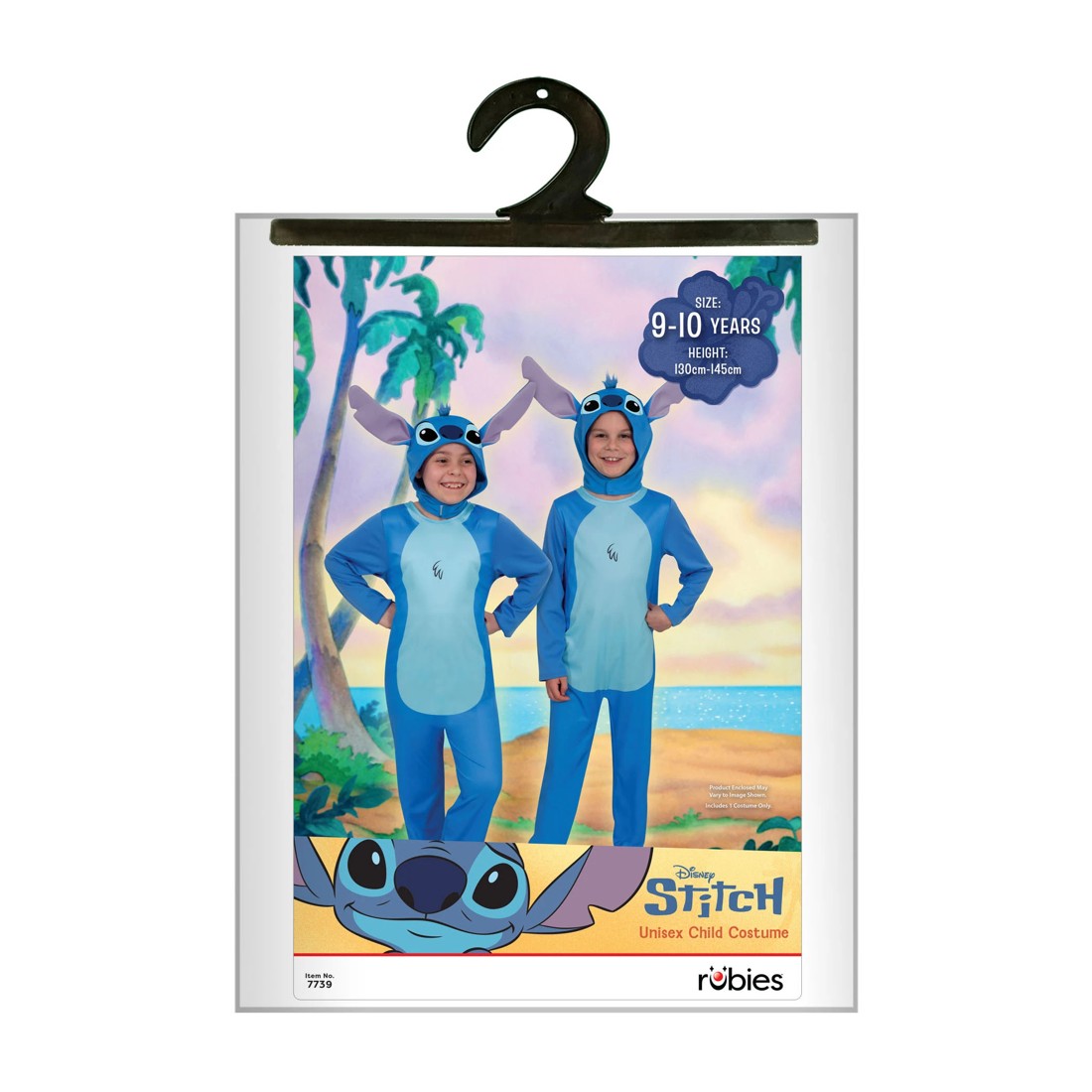 4 Disney Stitch Unisex Child Costume - Ages 9-10, 4 of 4