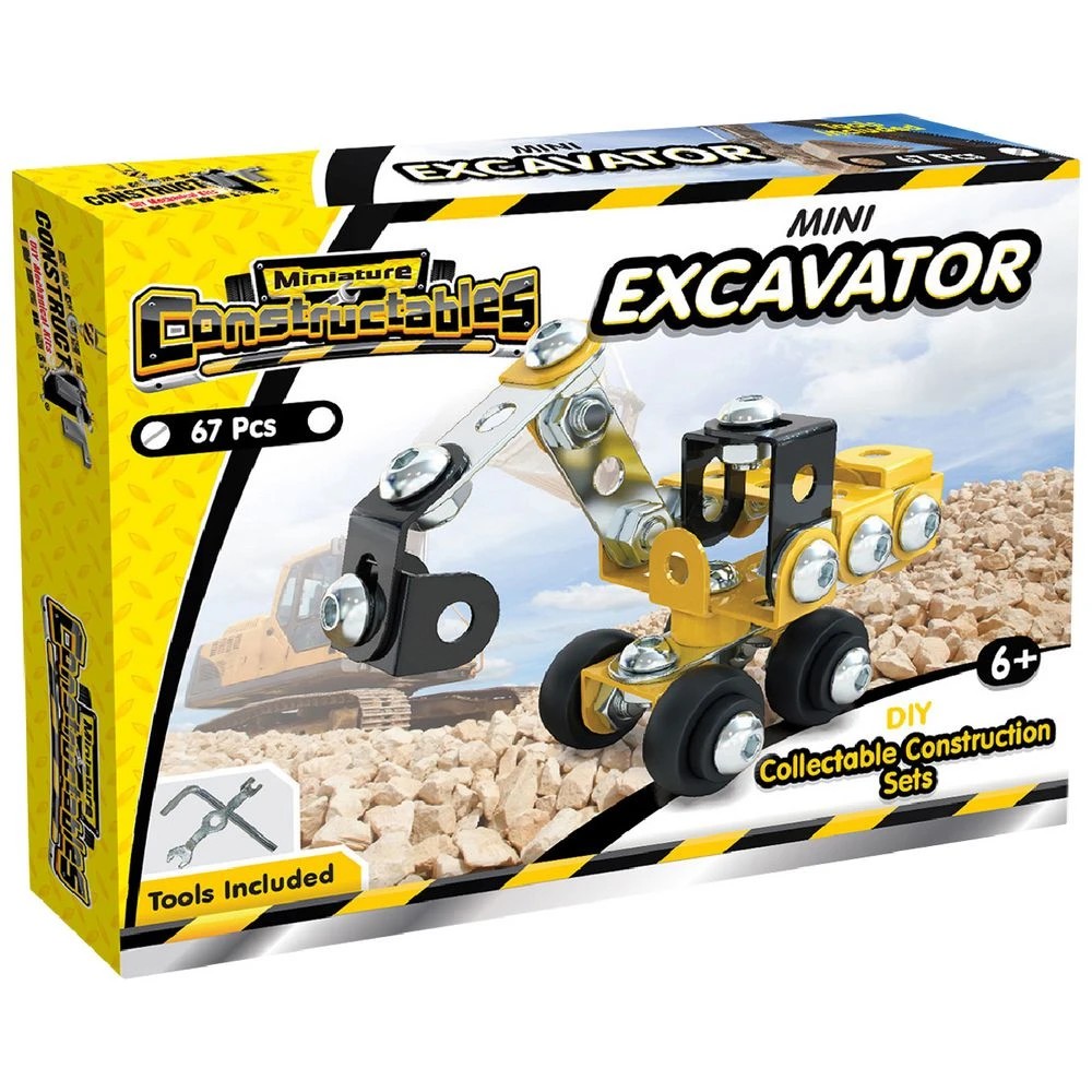 1 Miniature Constructables Excavator 67 Pieces, 1 of 2