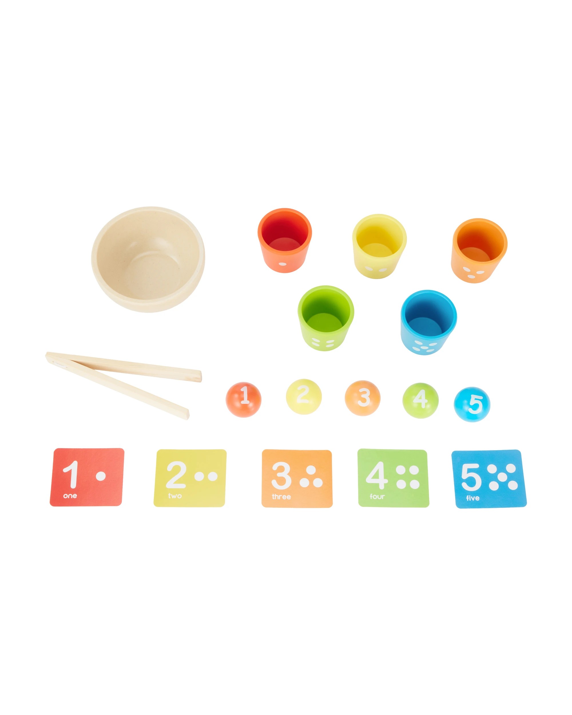 2 Wooden Sorting Bowl, 2 of 3