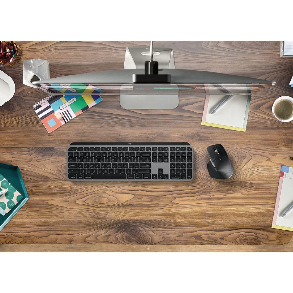 6 Logitech MX Keys S for Mac Wireless Keyboard Space Grey, 6 of 6