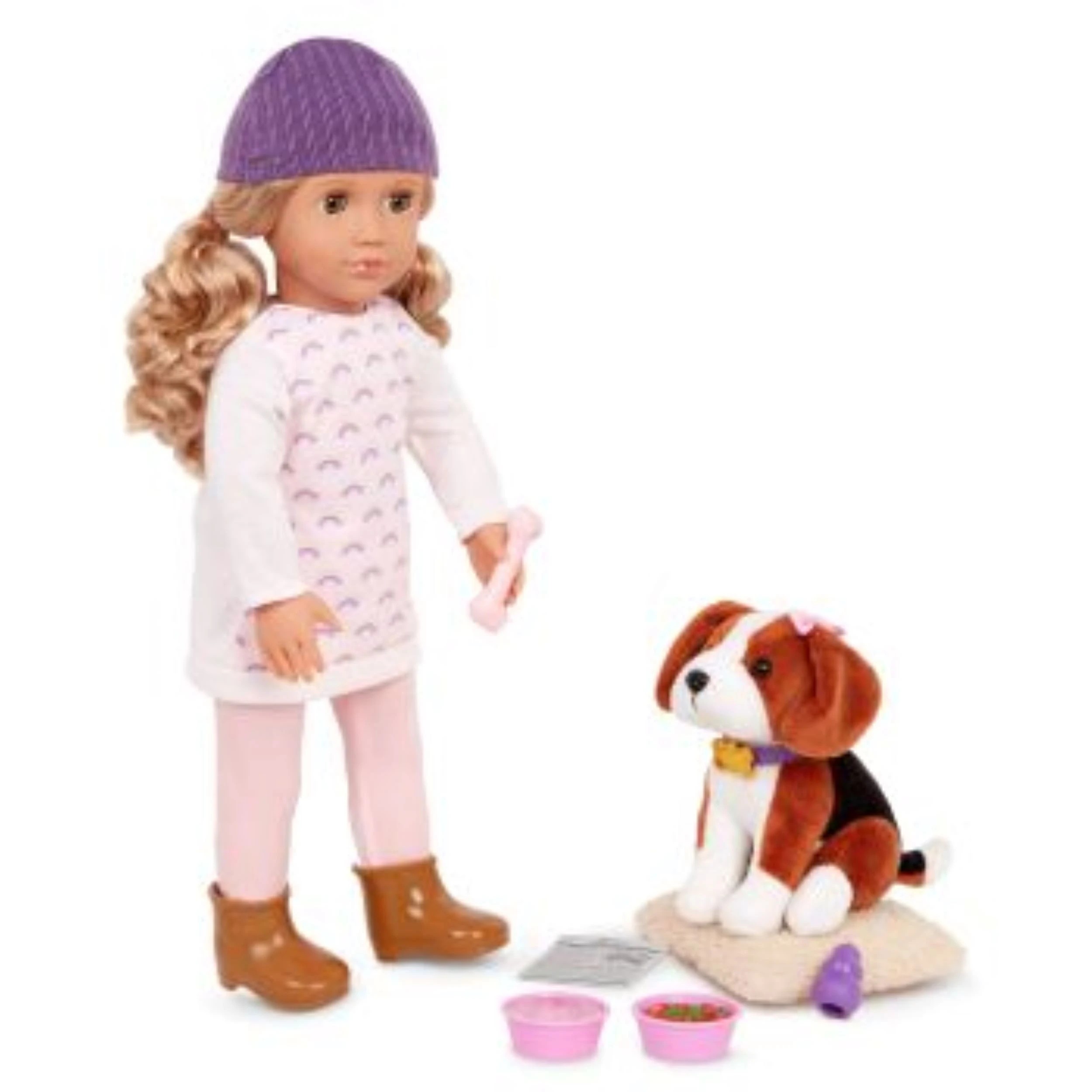 4 Our Generation Doll Ember with Pet Dog - Multi, 4 of 9