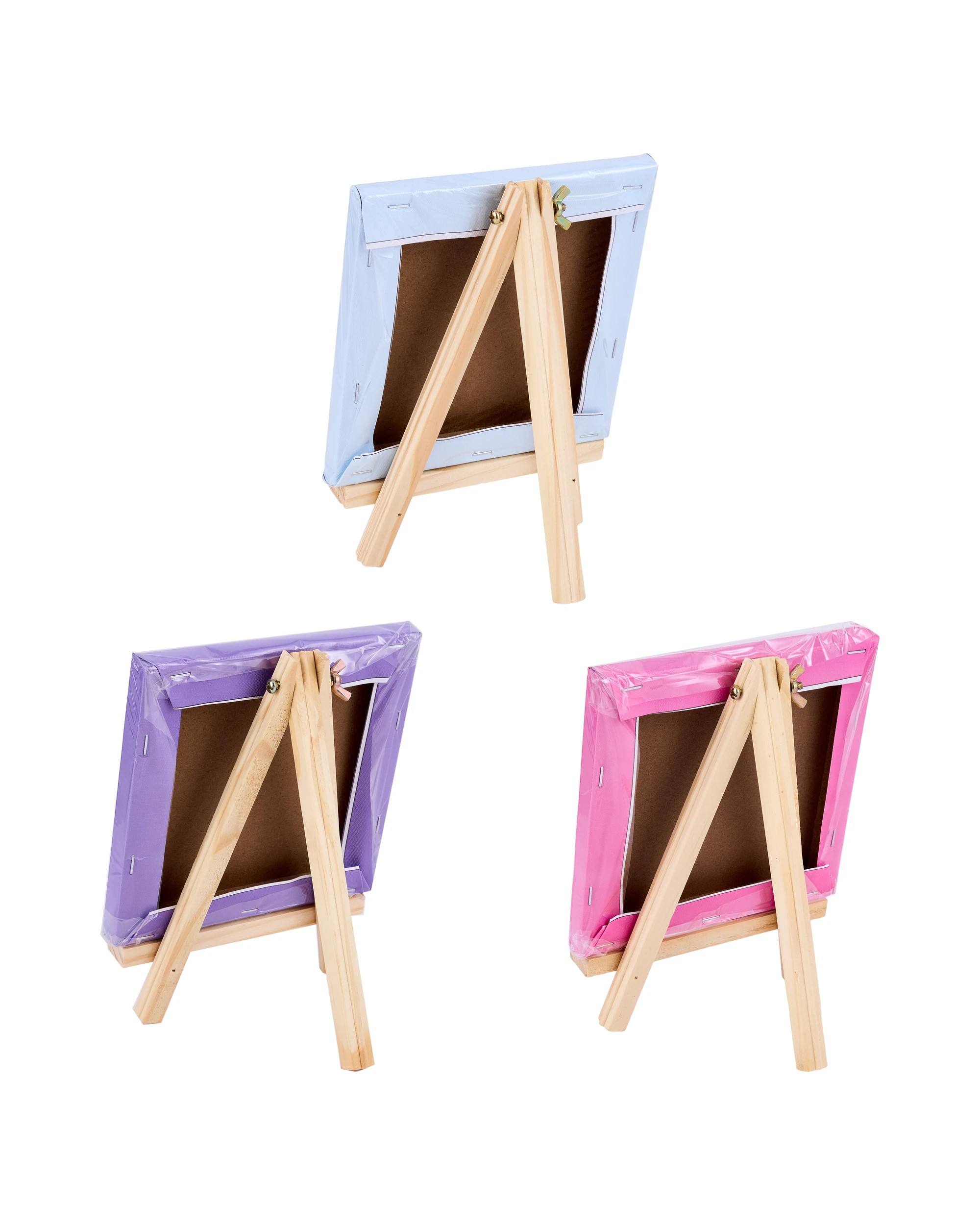 2 Gem Art Kit Mini Canvas and Easel - Assorted, 2 of 3