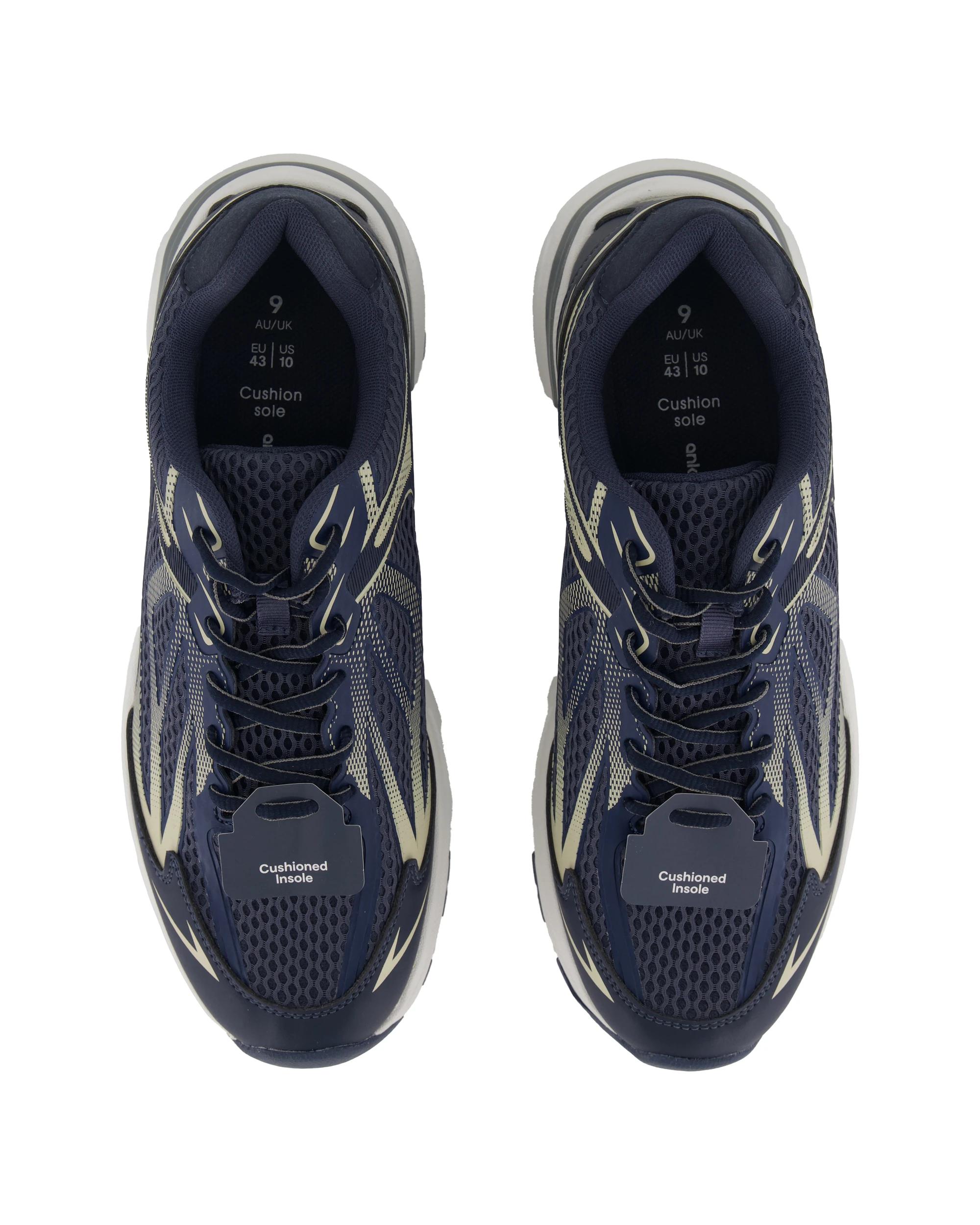 6 Mesh Runner Sneakers Navy, 6 of 6