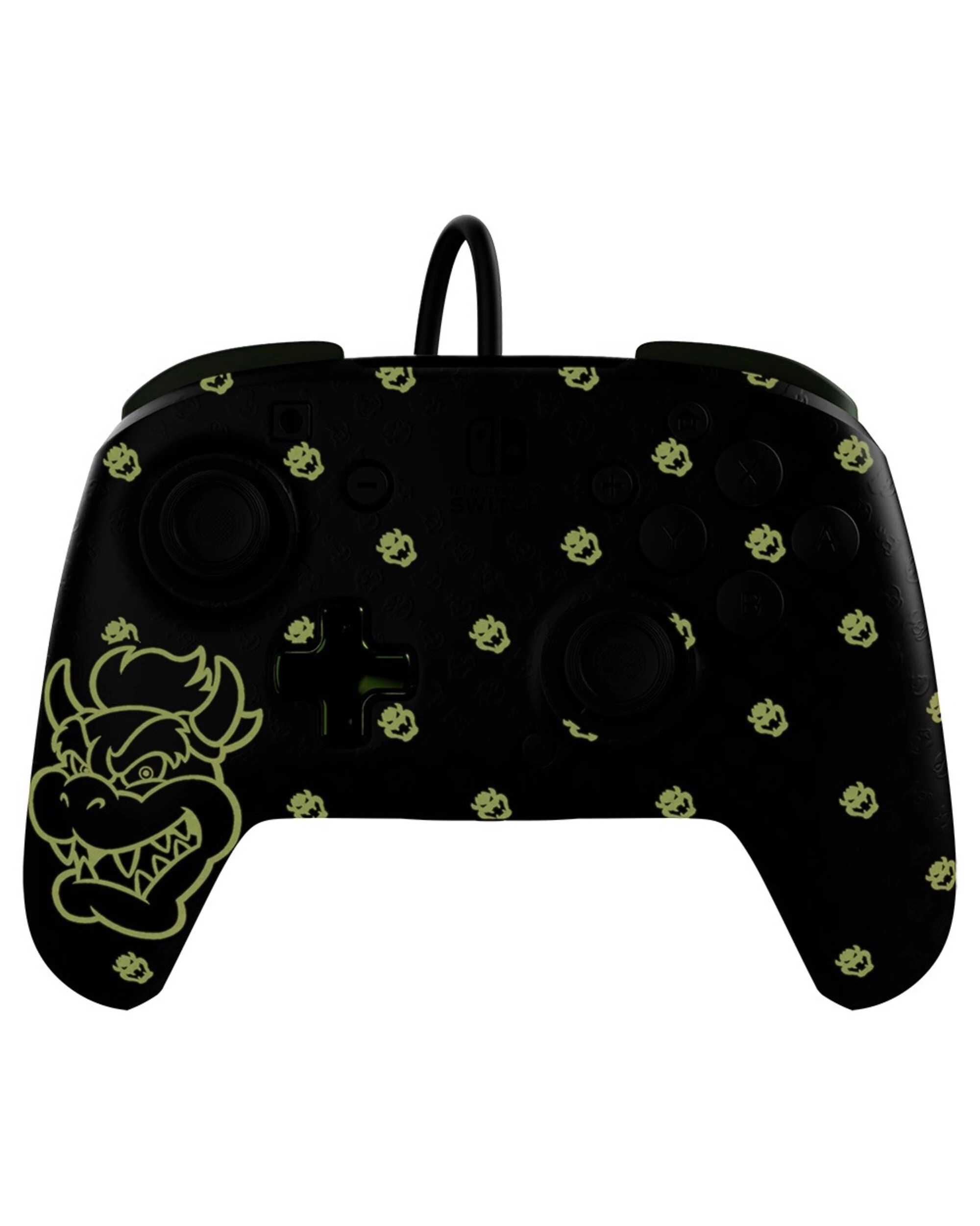 5 Turtle Beach Rematch Glow Wired Controller Bowser - Nintendo Switch - Black, 5 of 5