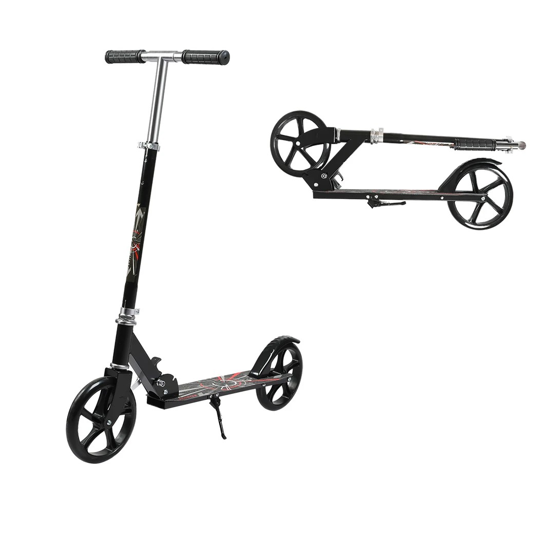 1 Monvelo Push Folding Kick Scooter Blackth, 1 of 8