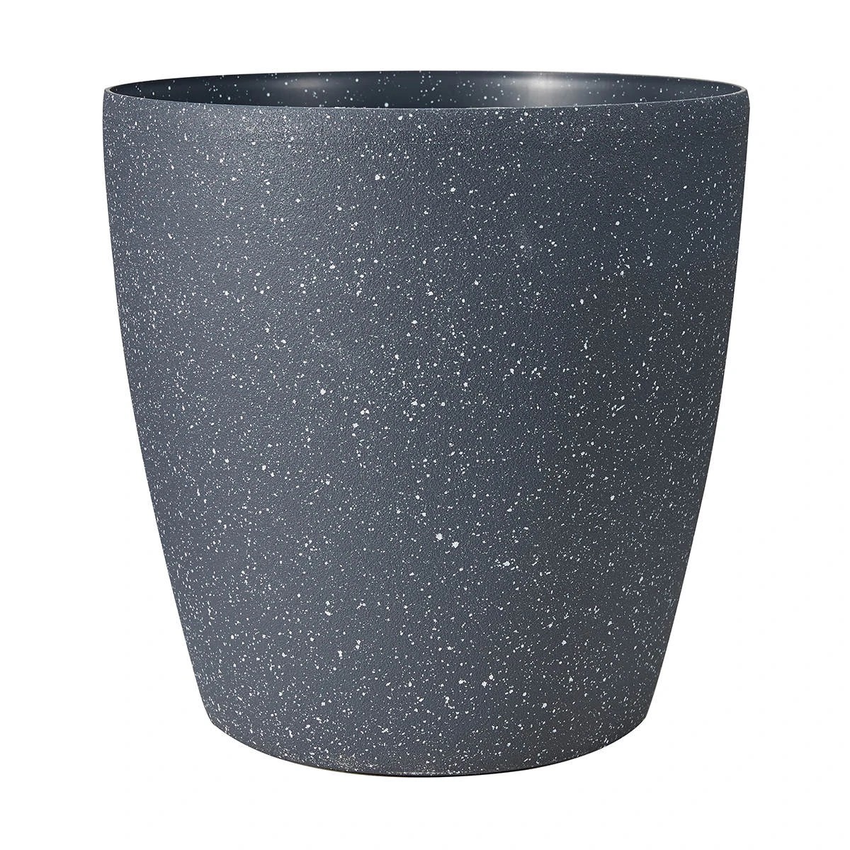 1 35cm Textured Pot - Grey, 1 of 7