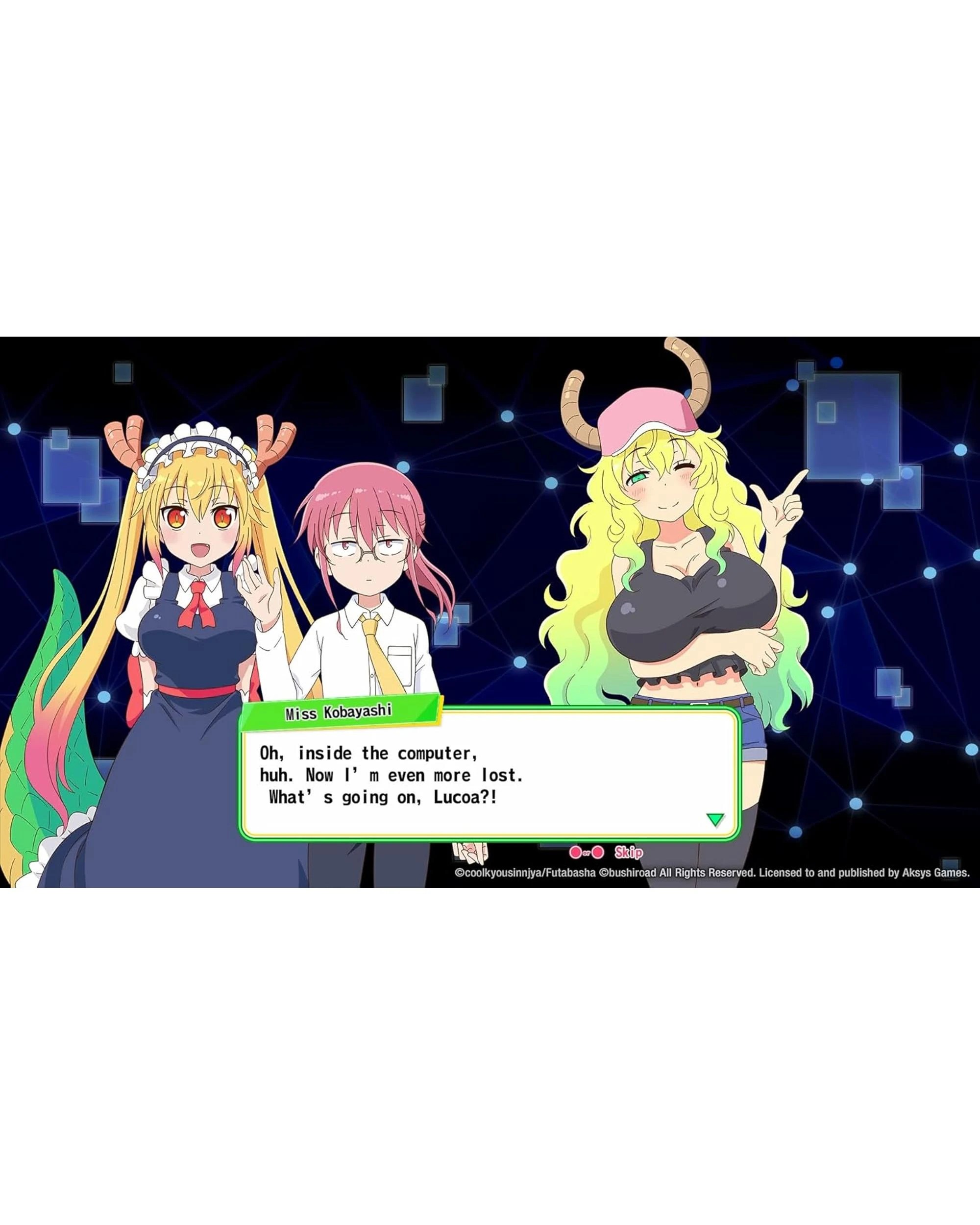 2 Miss Kobayashi's Dragon Maid: Burst Forth!! Choro-gon Breath - PS4 - US Import, 2 of 9