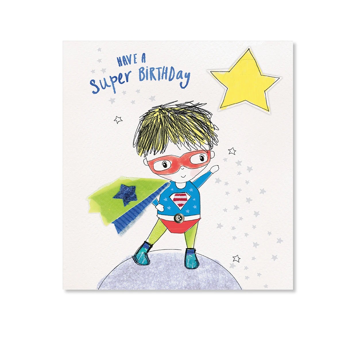 3 Hallmark Birthday Card for Kids - Super Hero, 3 of 3