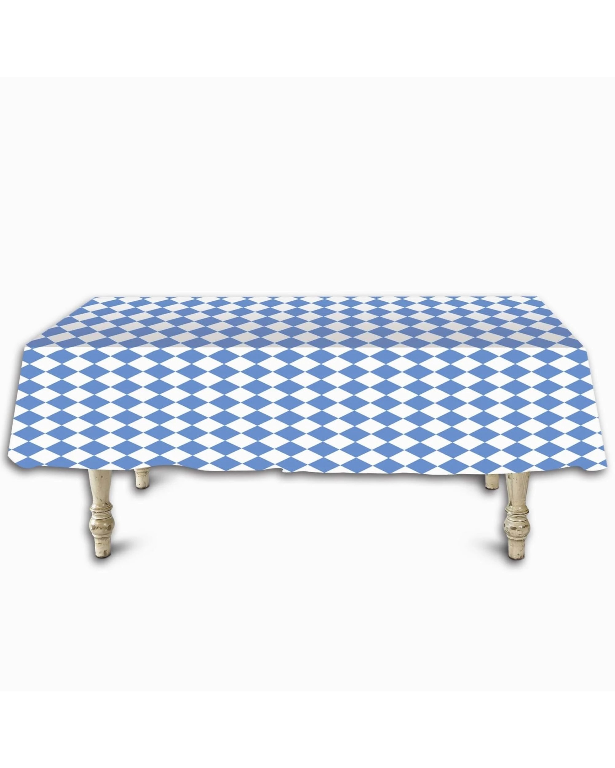 1 Beistle Oktoberfest Plastic Tablecloth - Blue, 1 of 1