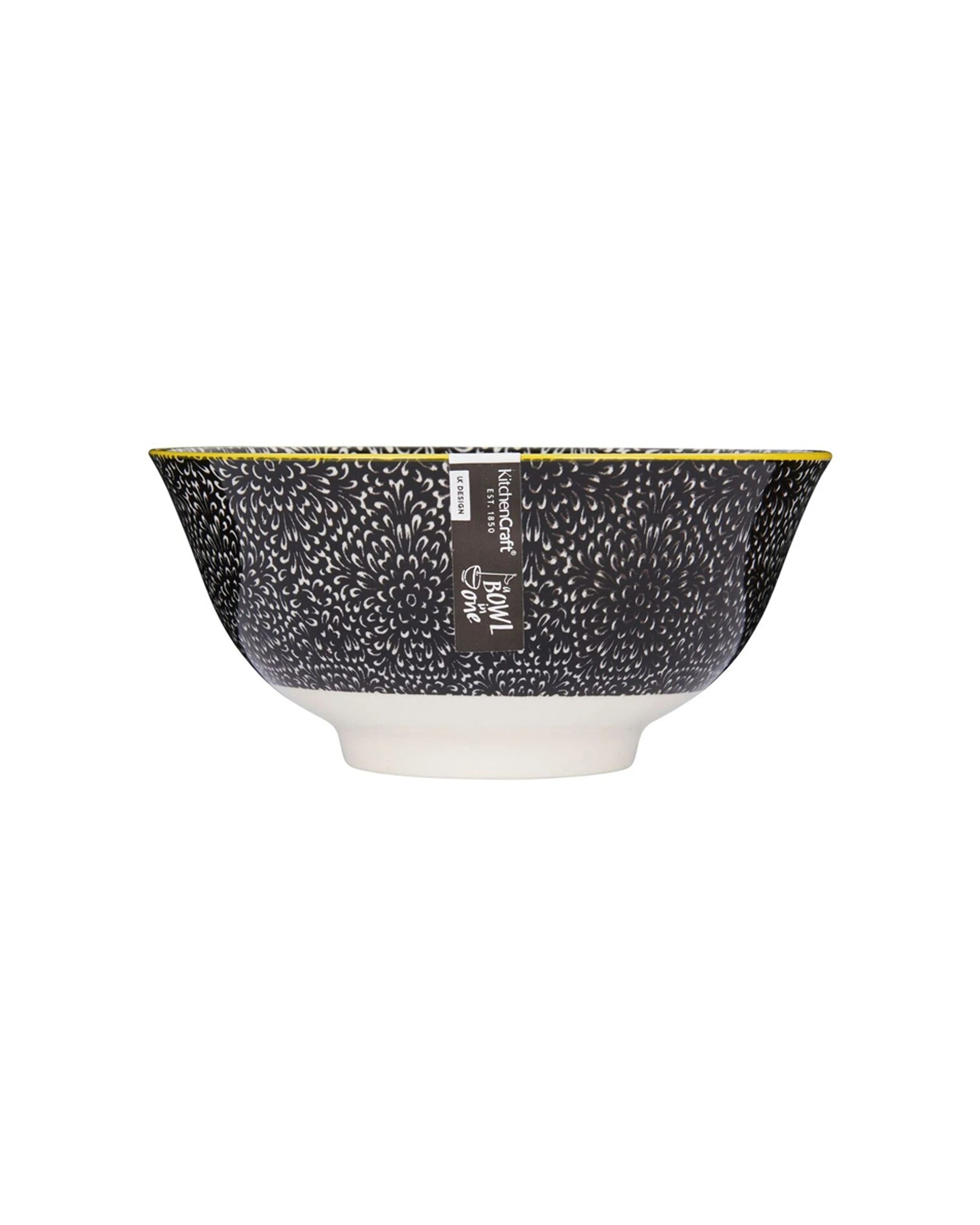 4 Mikasa 4pc Does It All Kitchen Glazed Bowl 15.7cm Durable Microwave Dishwasher Safe - Multi, 4 of 8