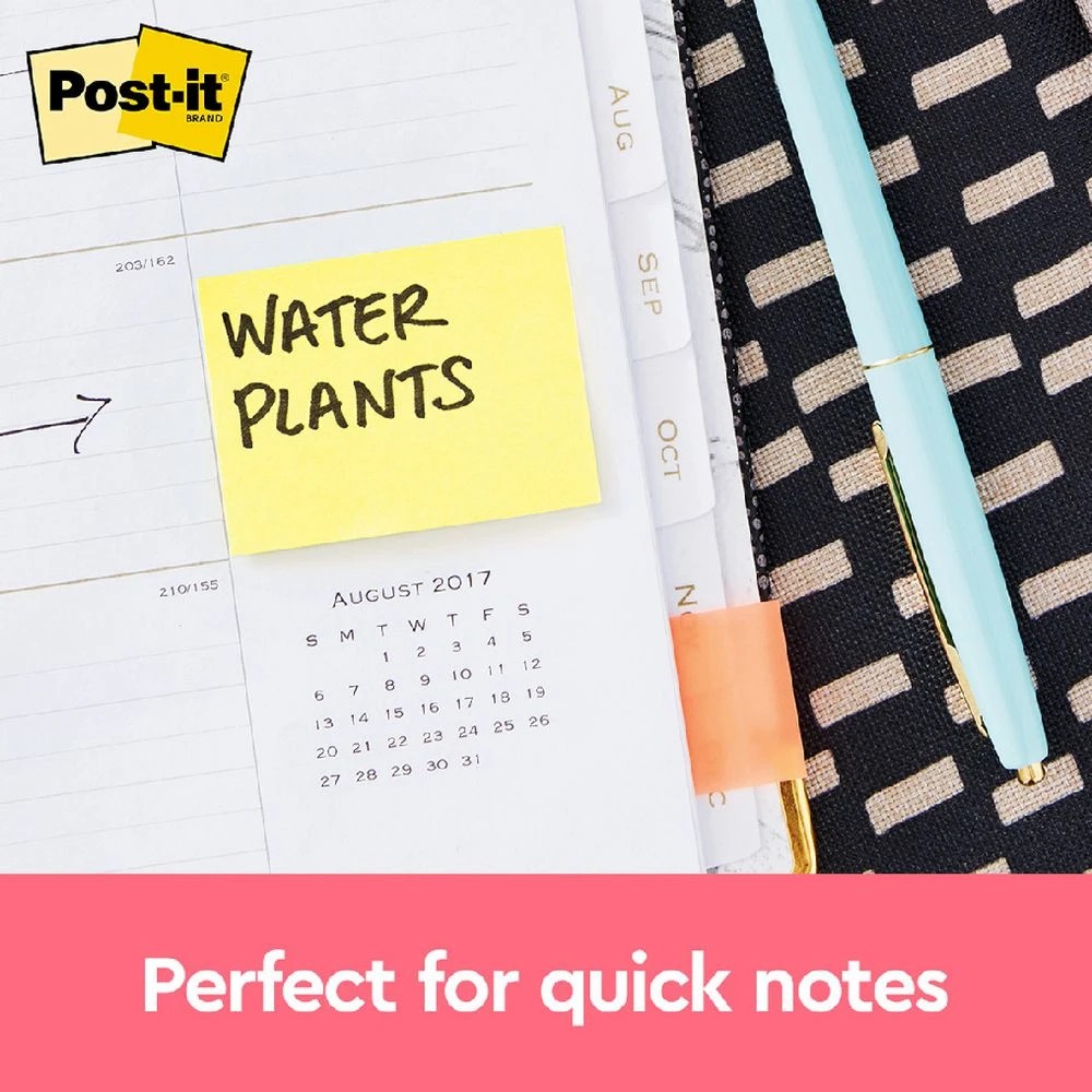 7 Post-it Notes 76 x 76mm Yellow 100 Sheets, 7 of 7