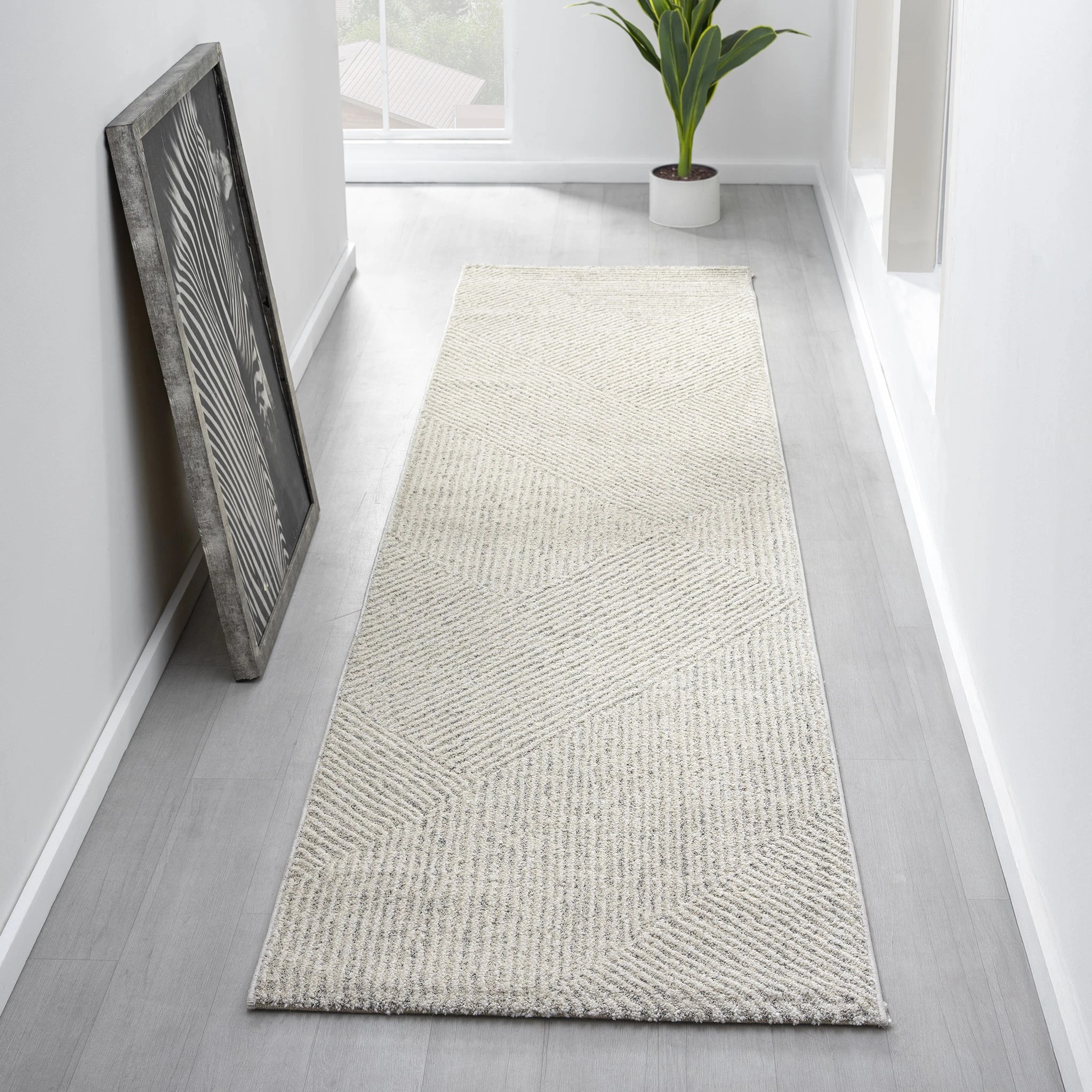2 La Grace Home Galvin Premium Runner - 80x150cm - Sand, 2 of 10