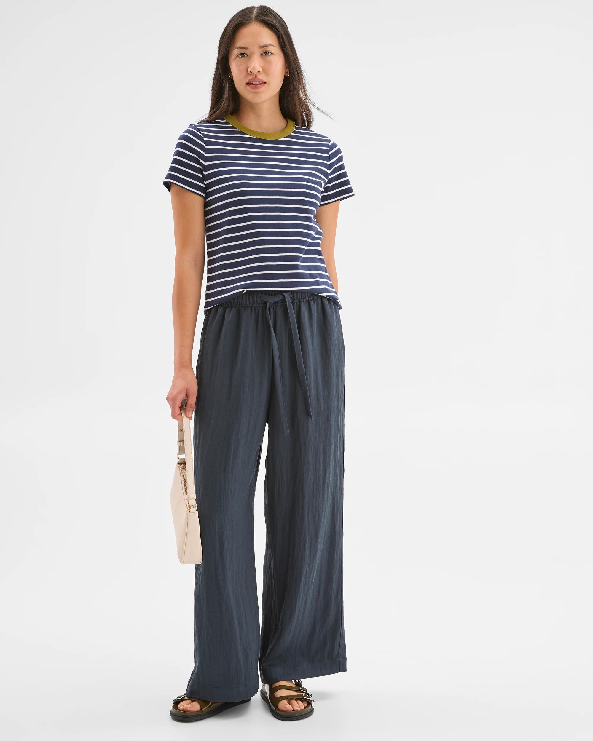 1 Target Woman Australian Cotton Interlock Neat T-Shirt , 1 of 6