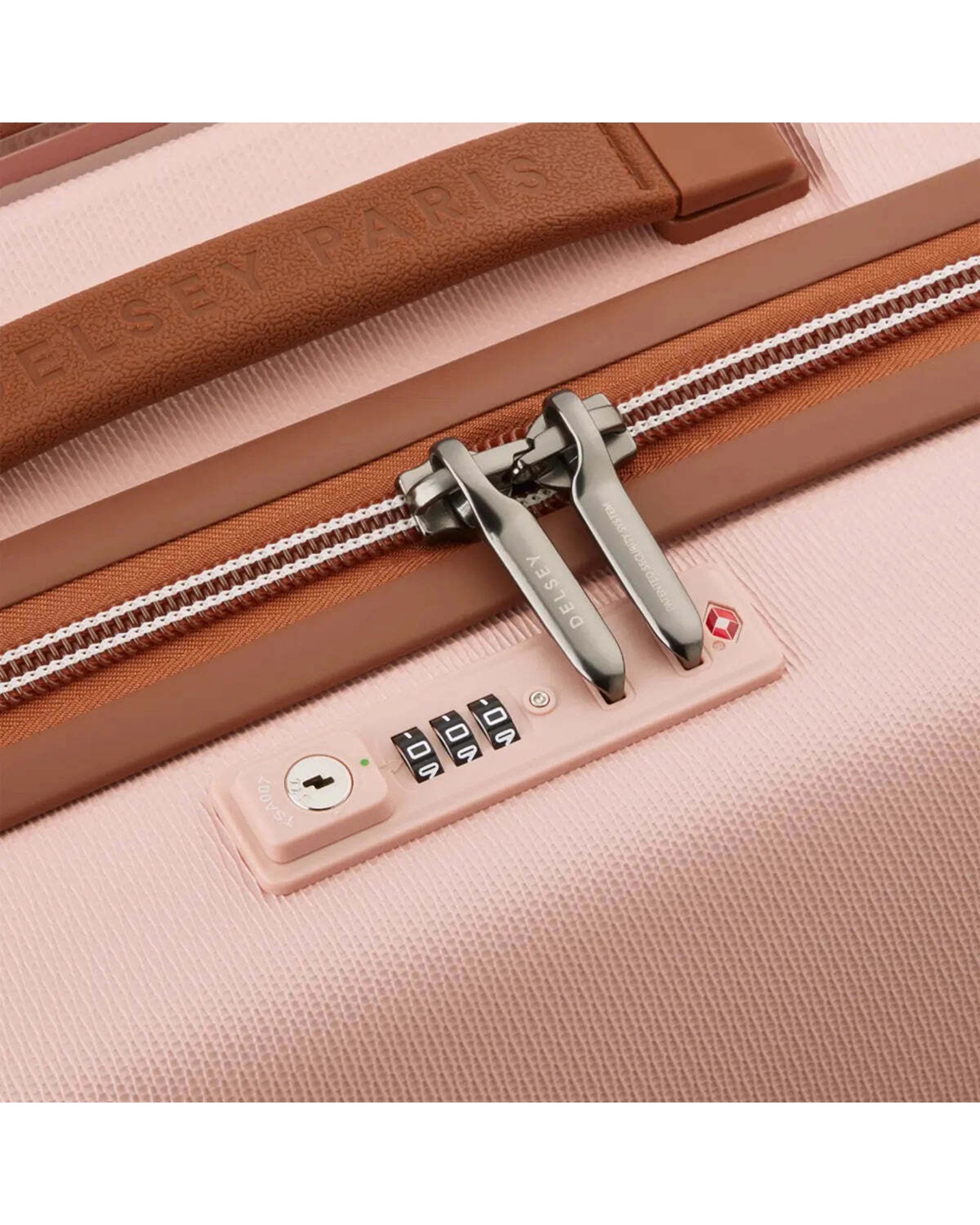 5 Delsey Chatelet Air 2.0 66 cm 4-Wheel Suitcase TSA Lock Patented Zip Secure - Pink, 5 of 6