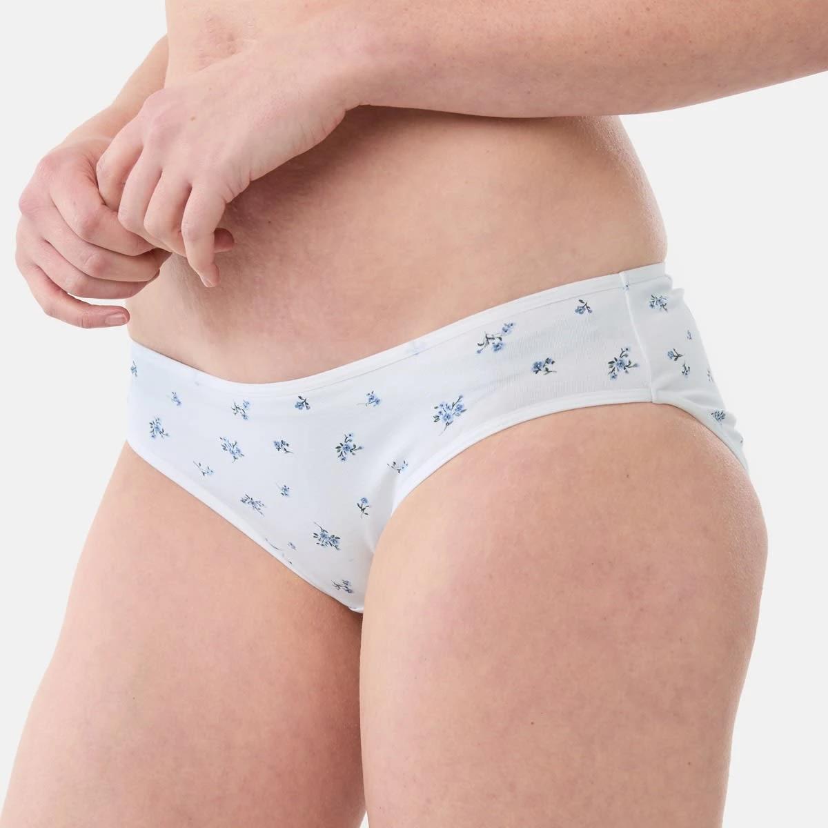 8 5 Pack Cotton Stretch Bikini Briefs NAVY SPOT, 8 of 10