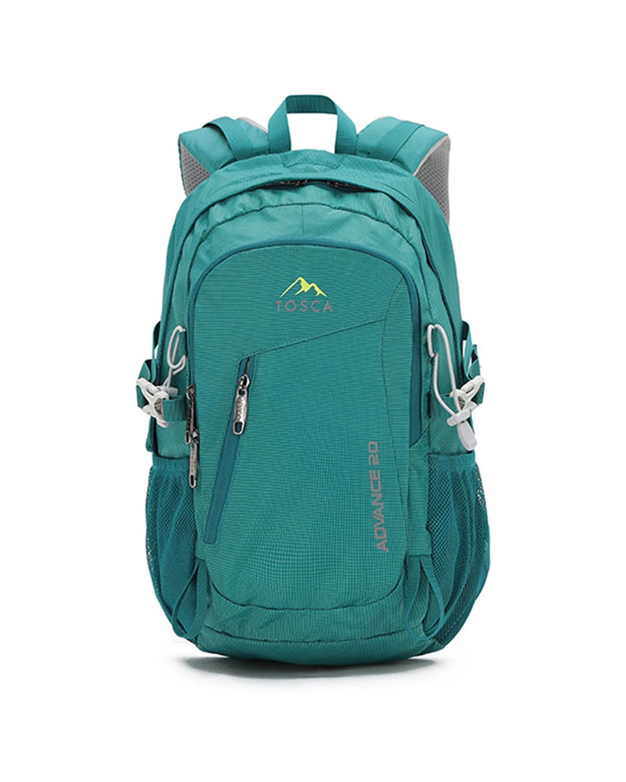 1 Tosca 20L Deluxe Travel Outdoor Backpack Bag Compartment Lightweight - Green, 1 of 3