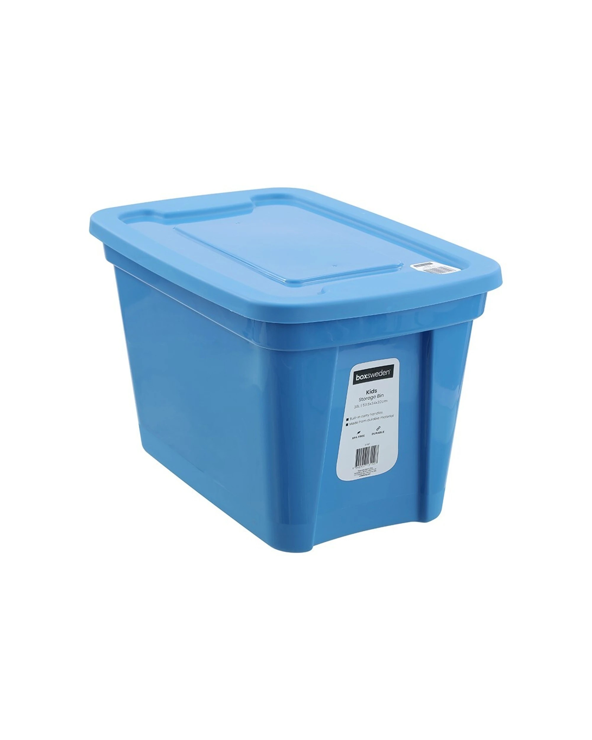 1 Boxsweden 53cm Toy Storage 38L Box Organiser - Carry Handle - Assorted, 1 of 5