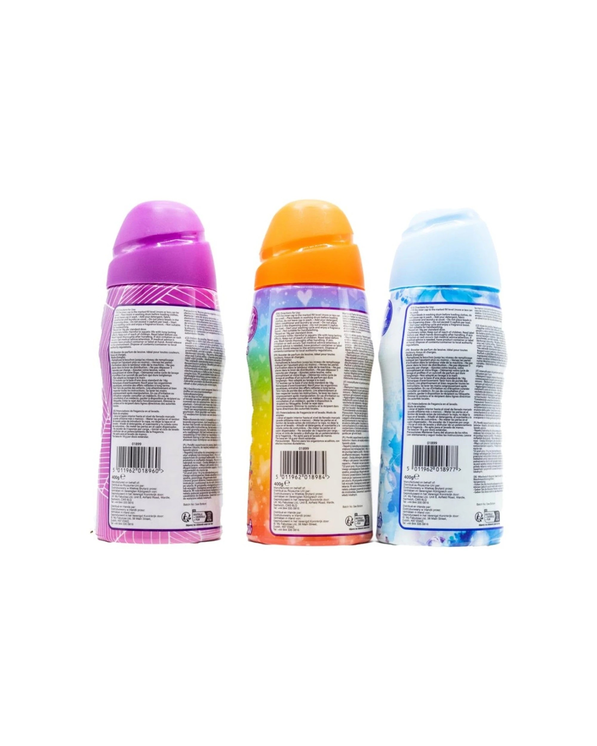 4 Fabulosa 3PK In Wash Fragrance Booster Laundry Freshener 400g Assorted - Assorted, 4 of 5