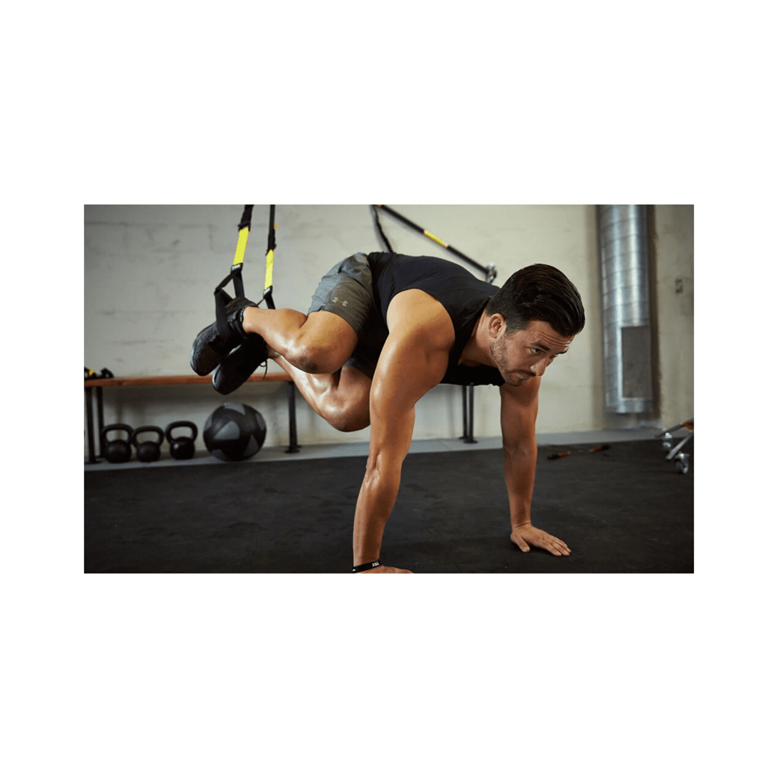 2 TRX Fit Suspension Trainer Kit With Door Anchor Straps Mesh Bag Poster - Multi, 2 of 5