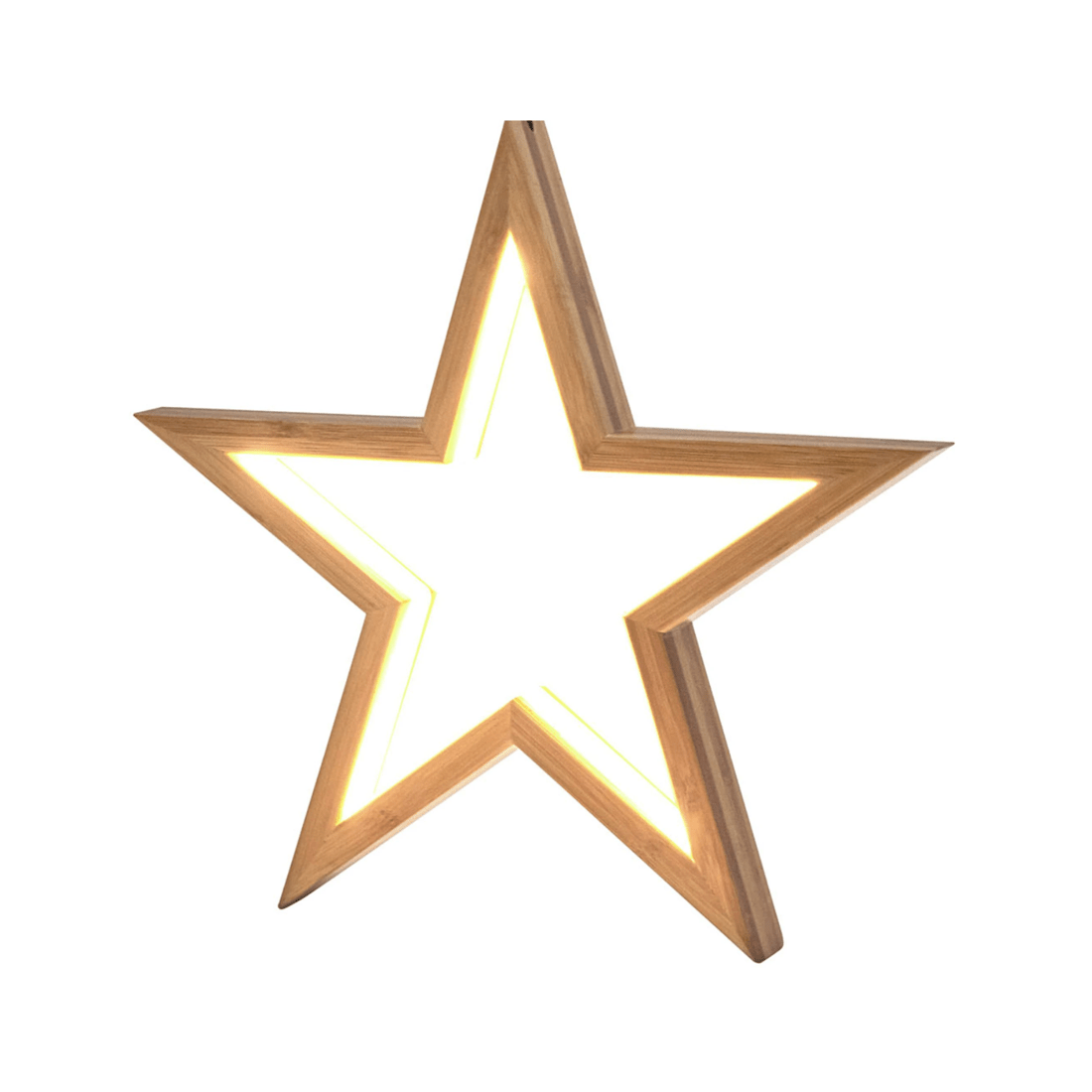3 BR Home Bamboo Star Pendant Lamp for Natural Home Decor, 3 of 6
