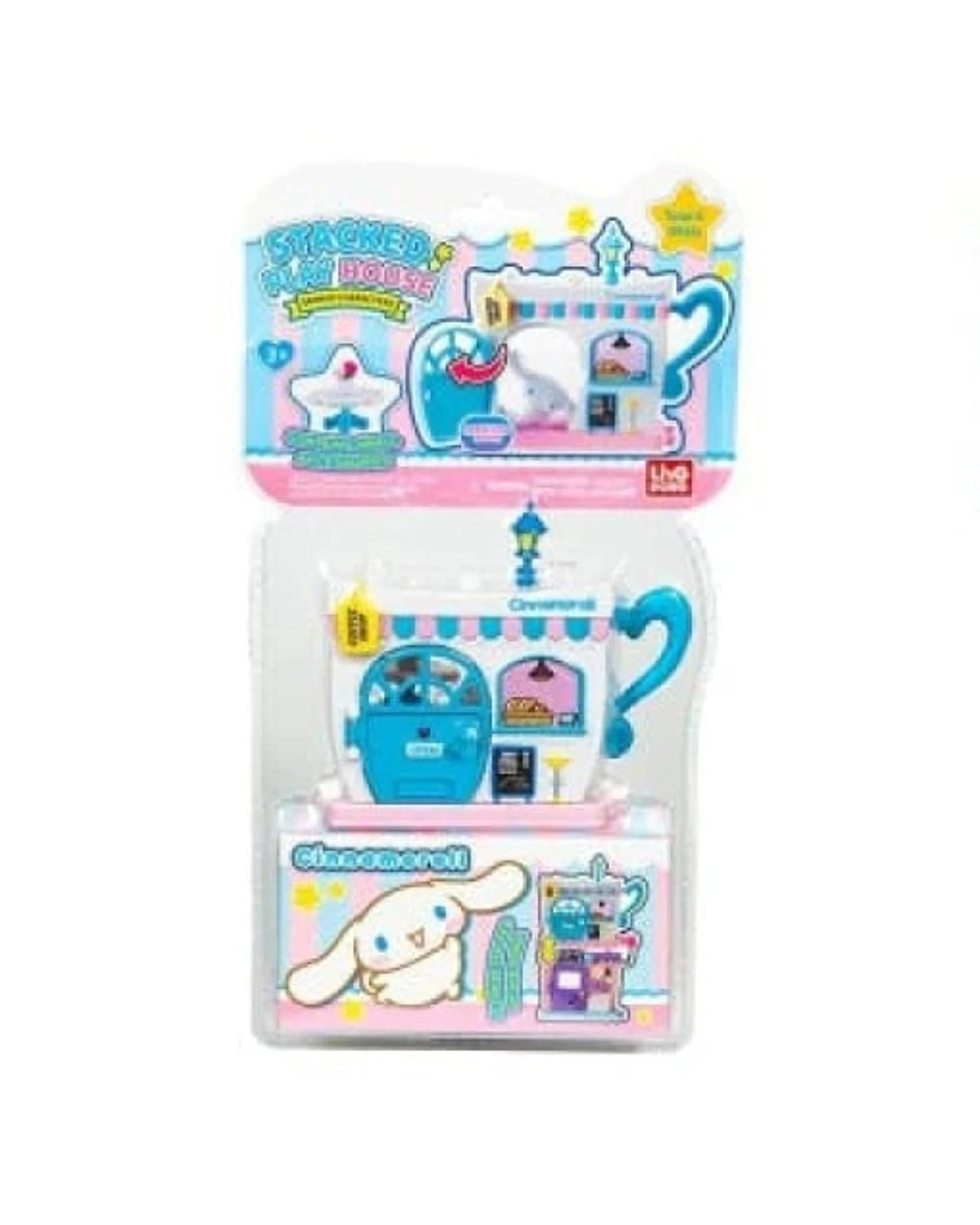 2 Sanrio Cinnamoroll Stacked Play House Streetscape Series Playset, 2 of 3