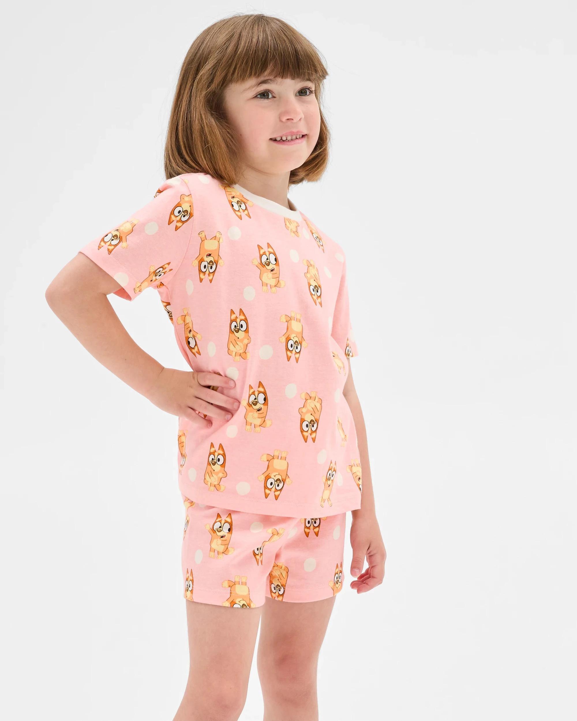 3 Bluey Australian Cotton Younger Girls Pyjama Set 2 Pack BLUEY, 3 of 8