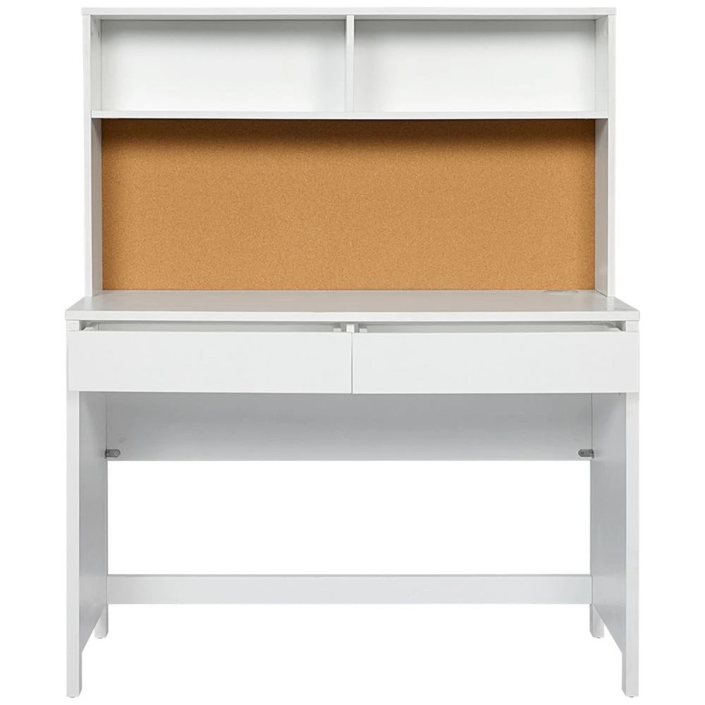 4 Studymate Warren Hutch Desk 1100mm White Desks, Tables and Workstations, 4 of 10