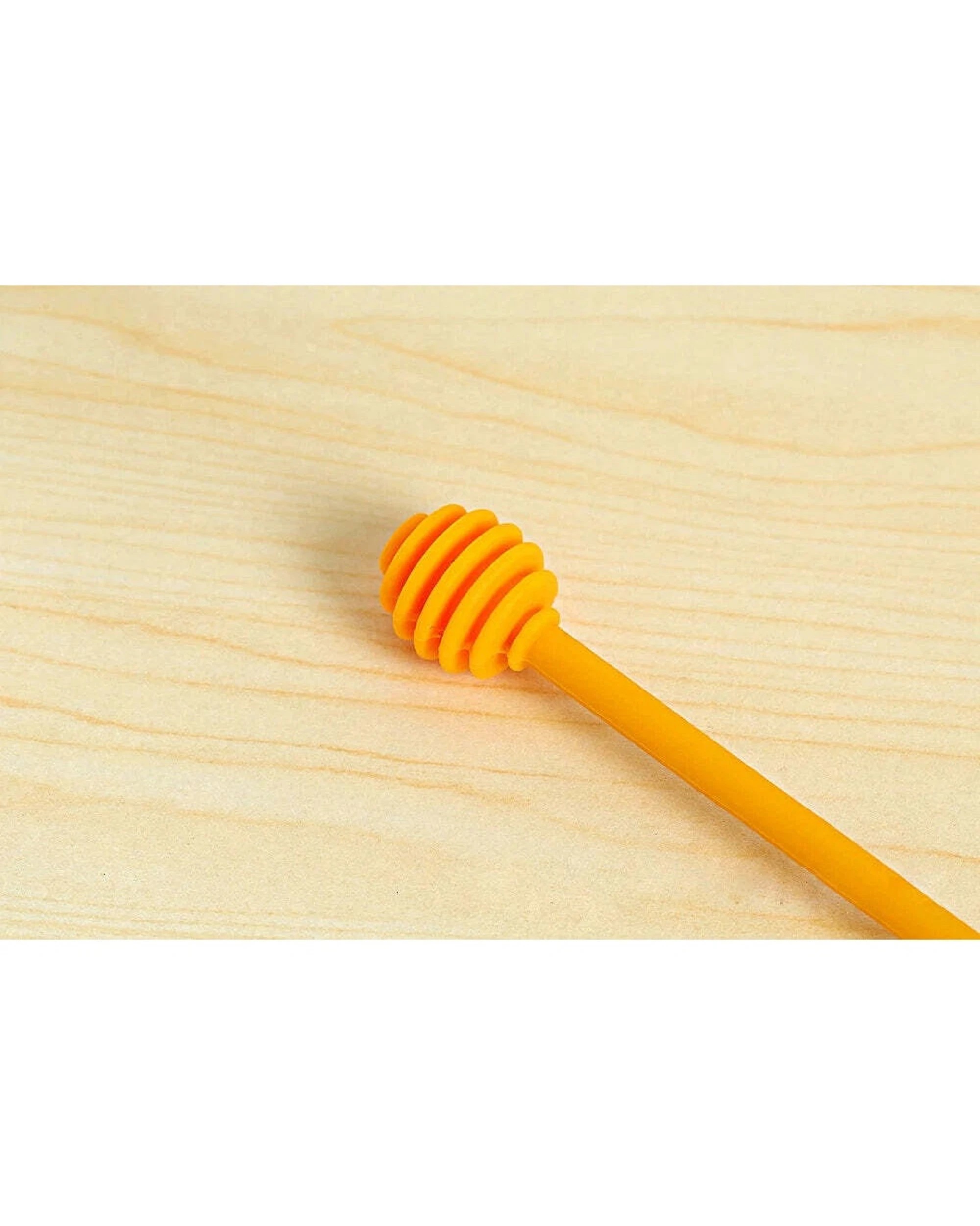 3 Cuisena Silicone Mini Honey Spoon Cooking Kitchen Utensil 25cm - Yellow, 3 of 4