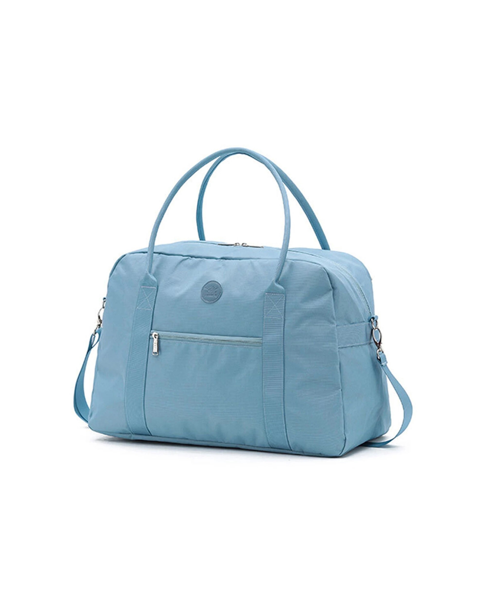 1 Tosca Cabin Fashion Weekender/Overnight Stay Tote Bag - Blue, 1 of 3