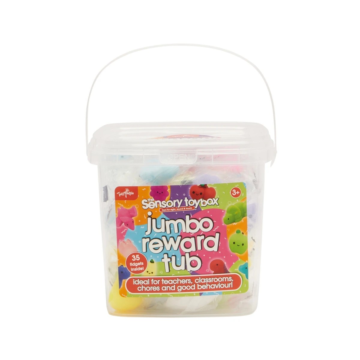 1 ToyMania The Sensory Toy Box Jumbo Reward Tub - Squishies, 1 of 2