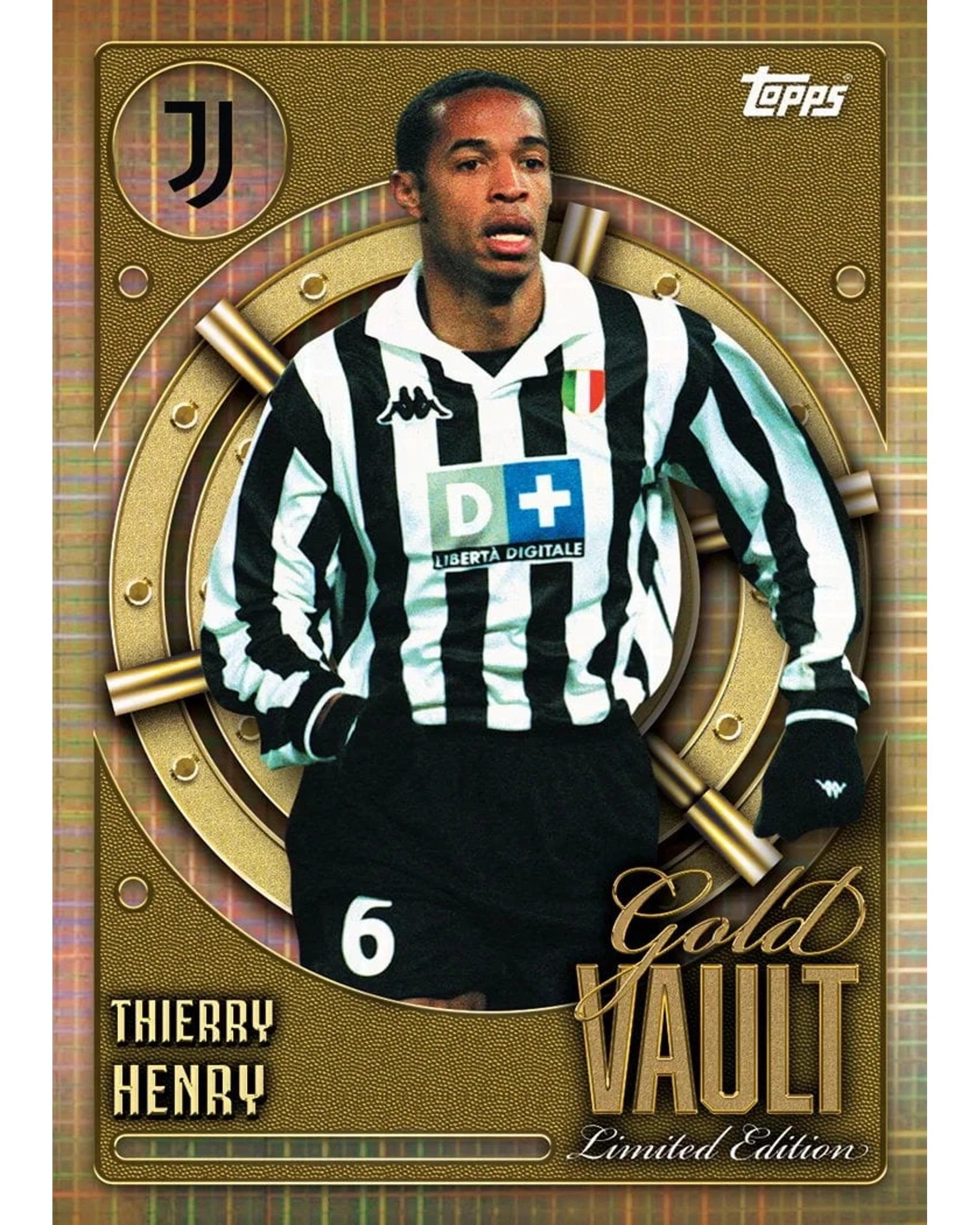 9 Topps 2025/2026 Juventus Soccer Collector Tin, 9 of 10