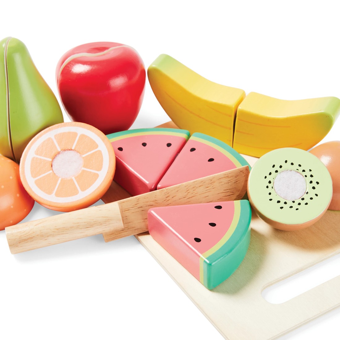 8 8 Piece Wooden Fruit Cutting Set, 8 of 10