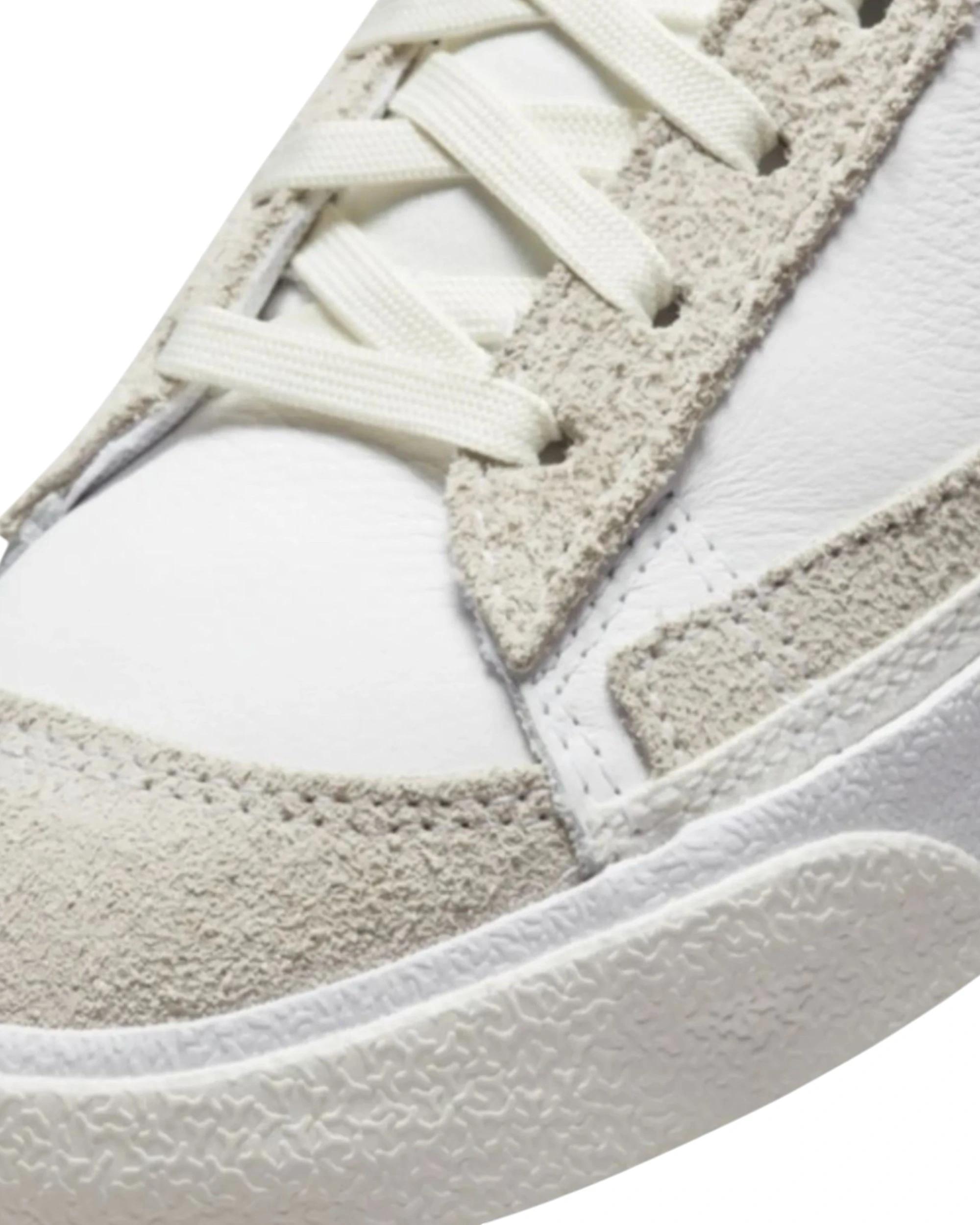 6 Nike Mens Blazer Mid 77 Pro Club Remastered White/ Orange Athletic Shoes WHITE/ORANGE, 6 of 8