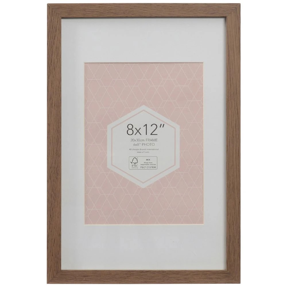 1 Promenade 8x12" Frame Brown, 1 of 5