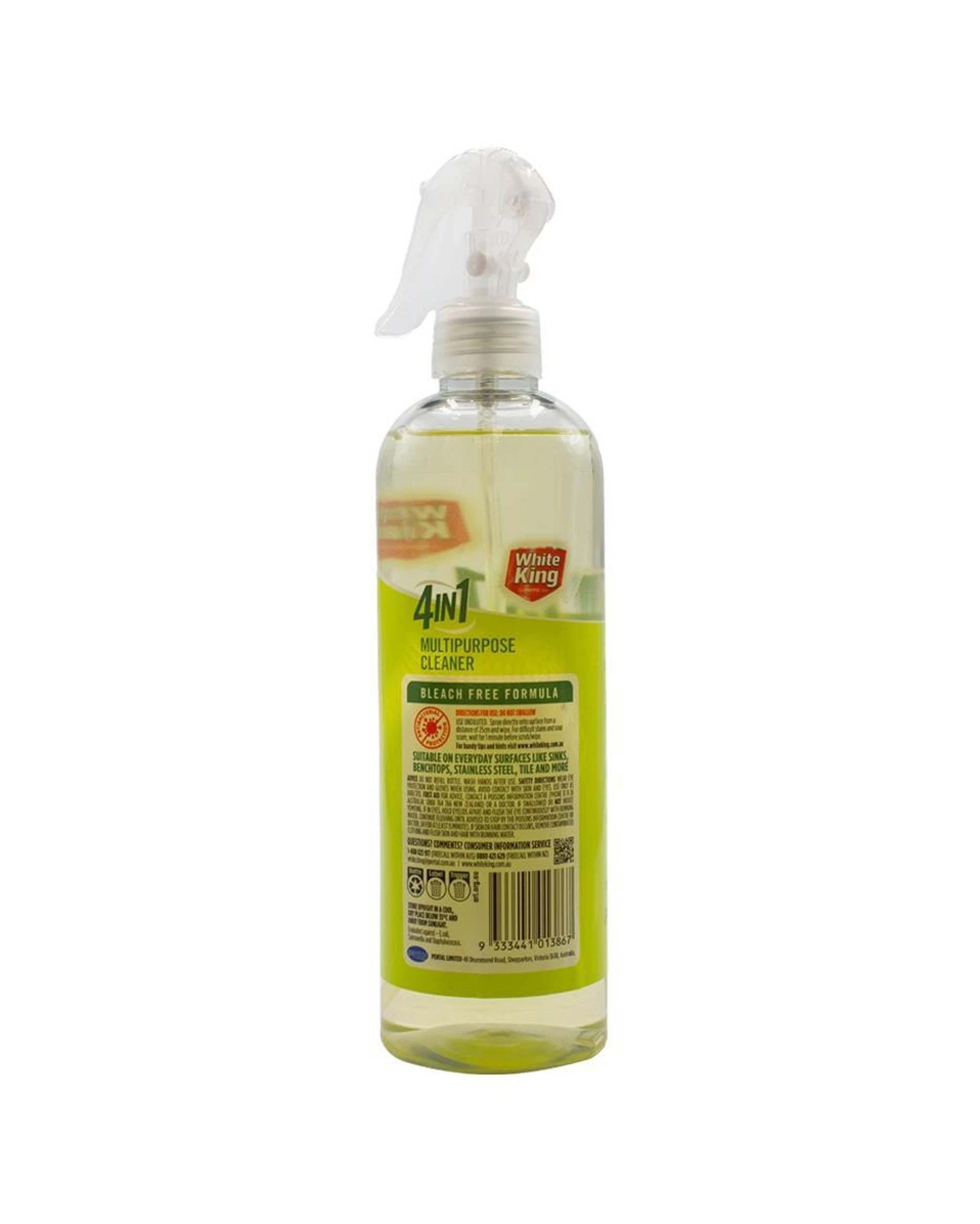 3 White King 6PK 4In1 Multipurpose Cleaner Spray 500ml Lemon Lime - Multi, 3 of 4