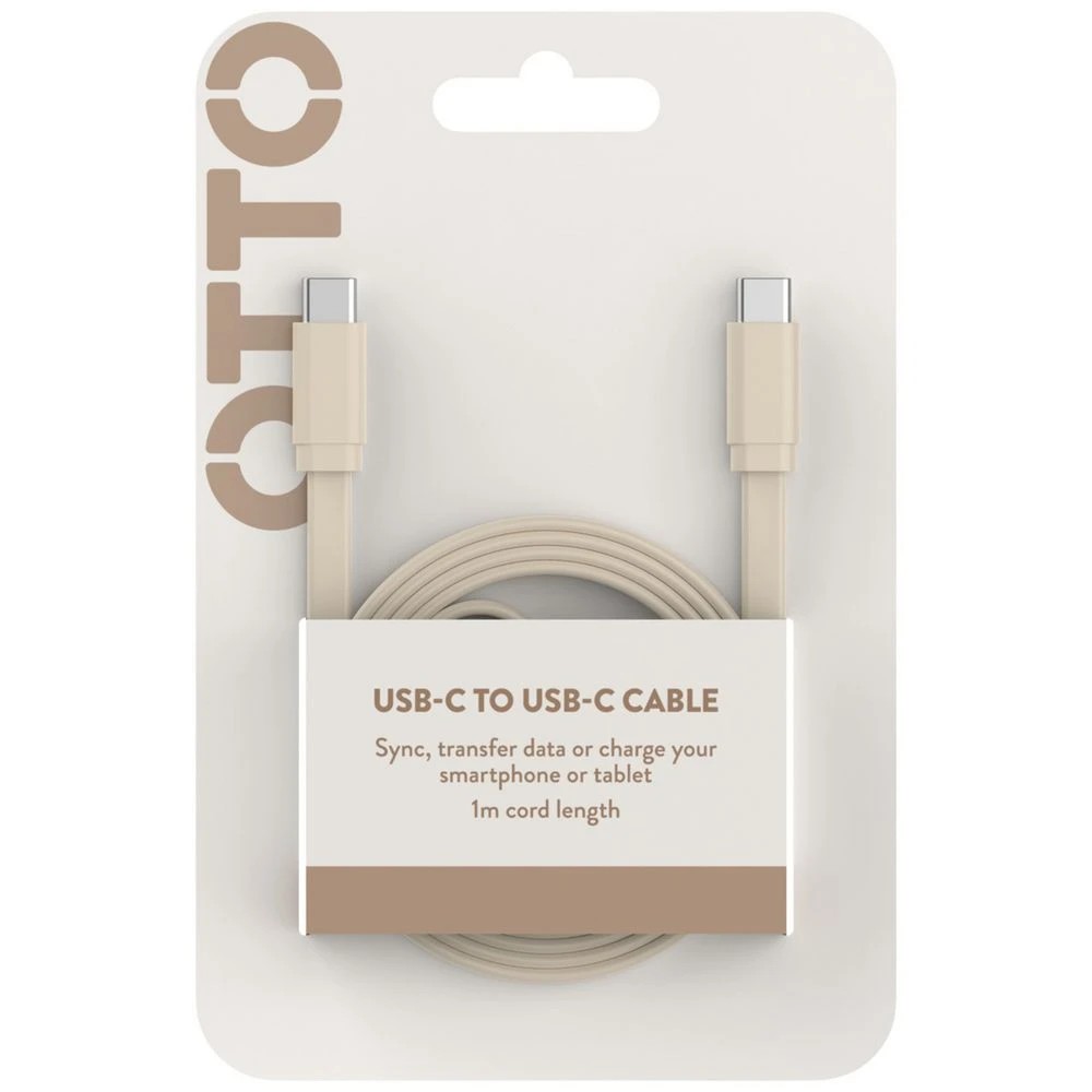 3 Otto USB-C Cable 1m Beige, 3 of 5