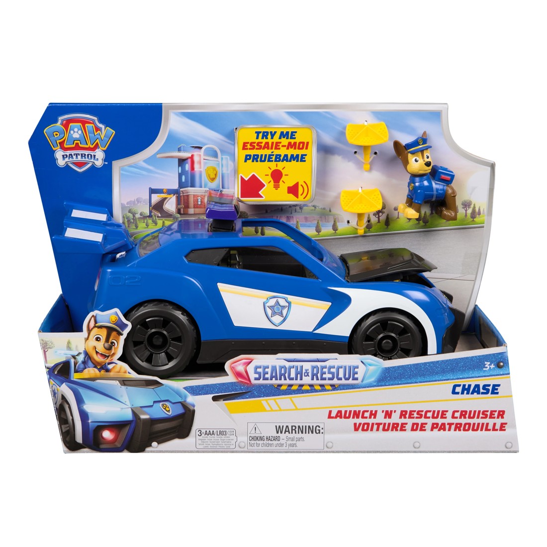 1 PAW Patrol Search and Rescue Launch and Rescue Chase Cruiser, 1 of 6