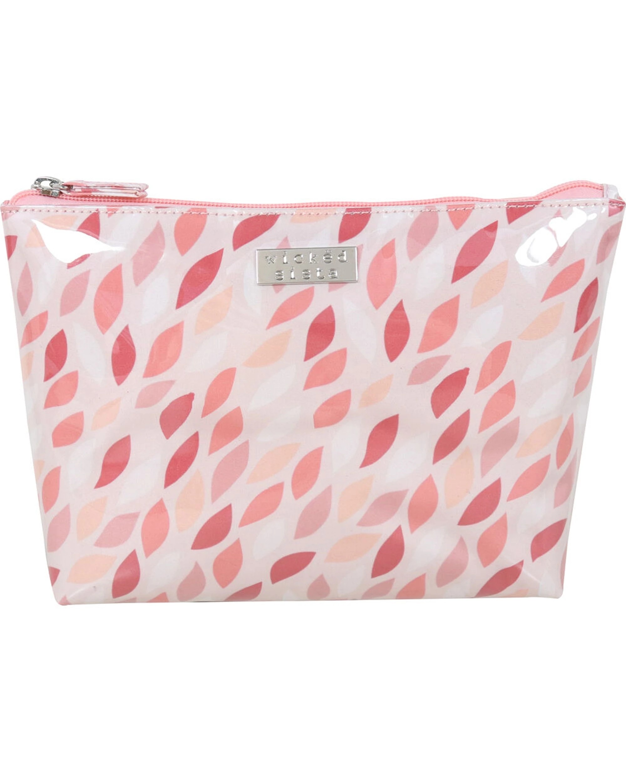 1 Wicked Sista Leaves Medium Soft A-Line Cosmetic Bag 27x17.5cm - Pattern, 1 of 1