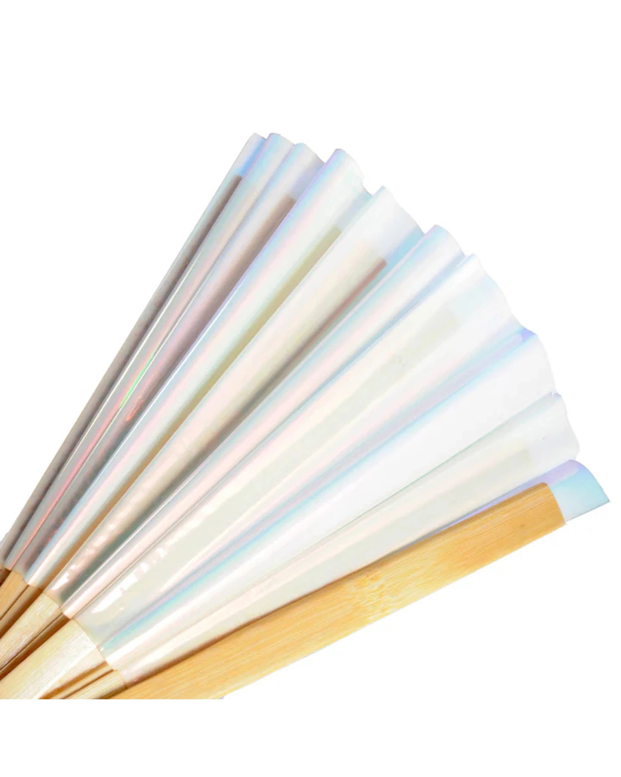2 JD Party Giant Hand Held Fan 63cm - One Size - Metallic, 2 of 5