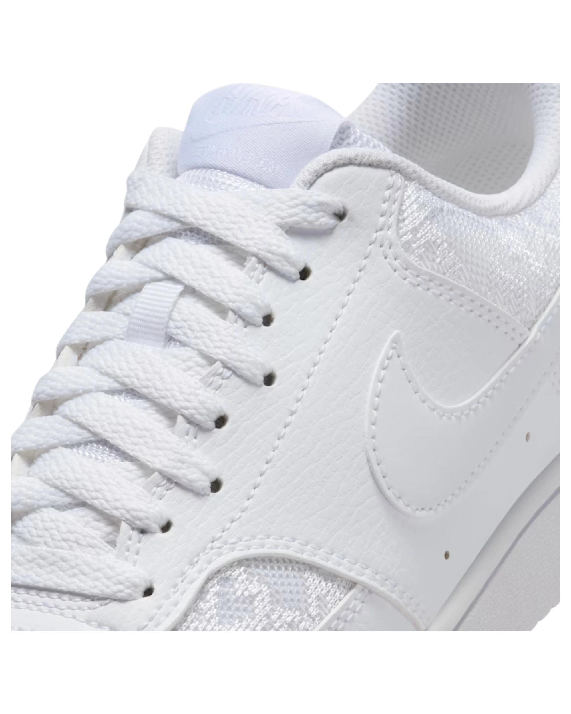6 Nike Womens Court Vision Low Athletic Shoes WHITE, 6 of 8