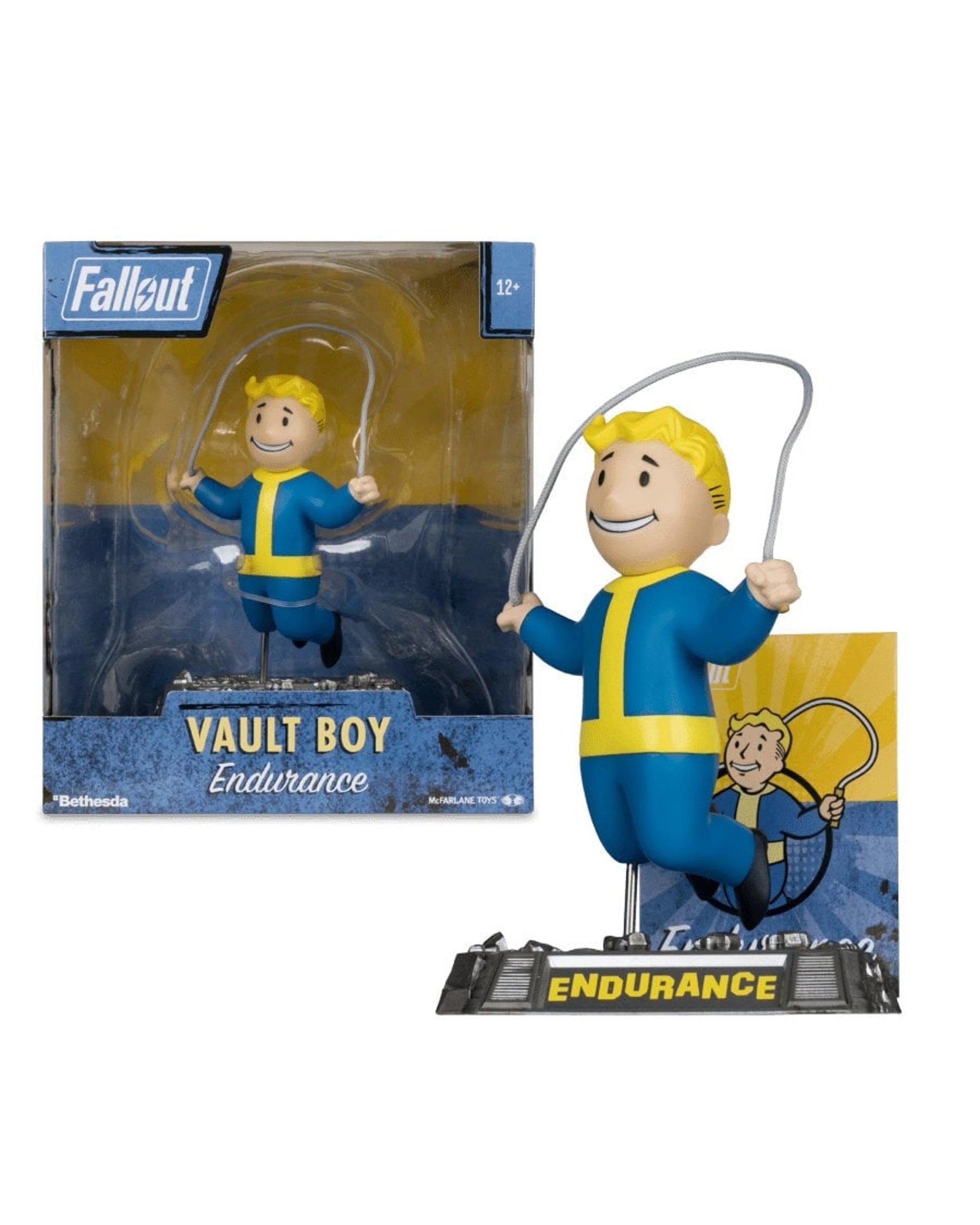 1 McFarlane Fallout Vault Boy Endurance Figure, 1 of 9