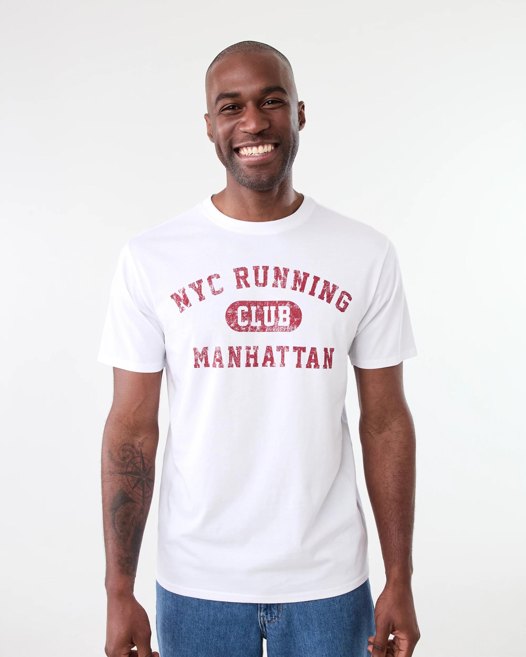 1 Print T-shirt Wht Runclb, 1 of 5
