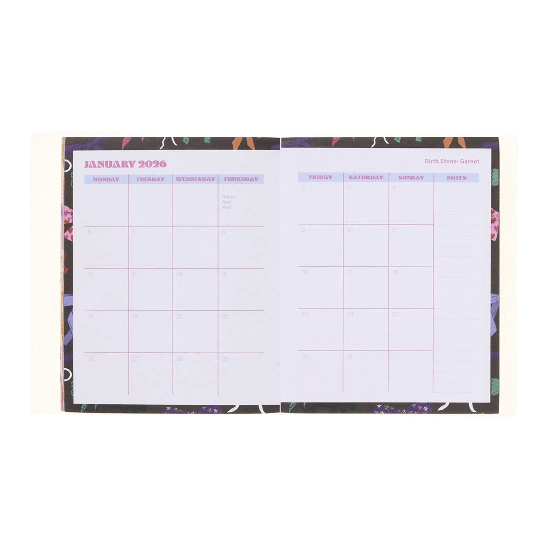 6 Otto Small Week to View 2026 Whimsy Diary, 6 of 7