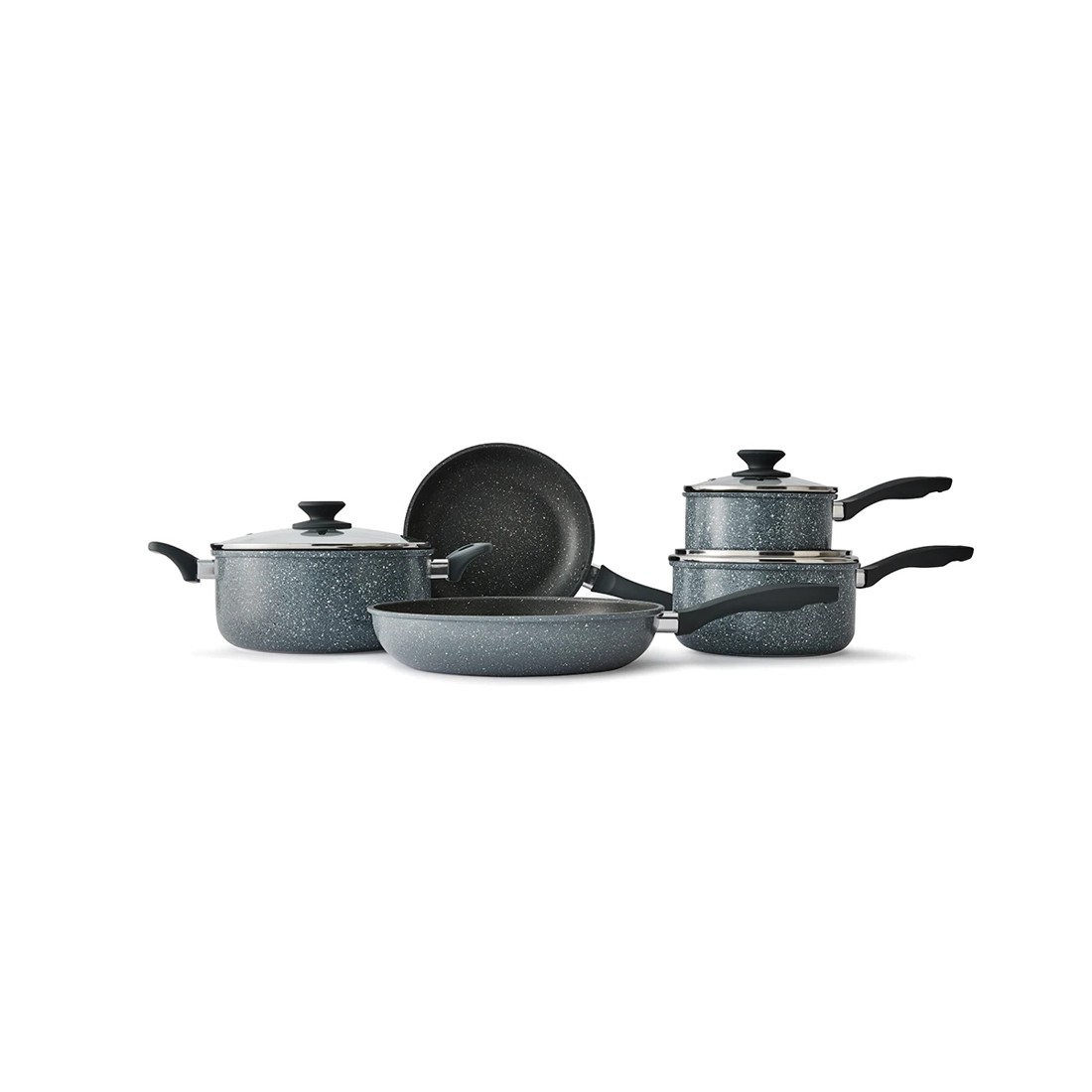 1 5 Piece Cookware Set - Stone Grey, 1 of 7