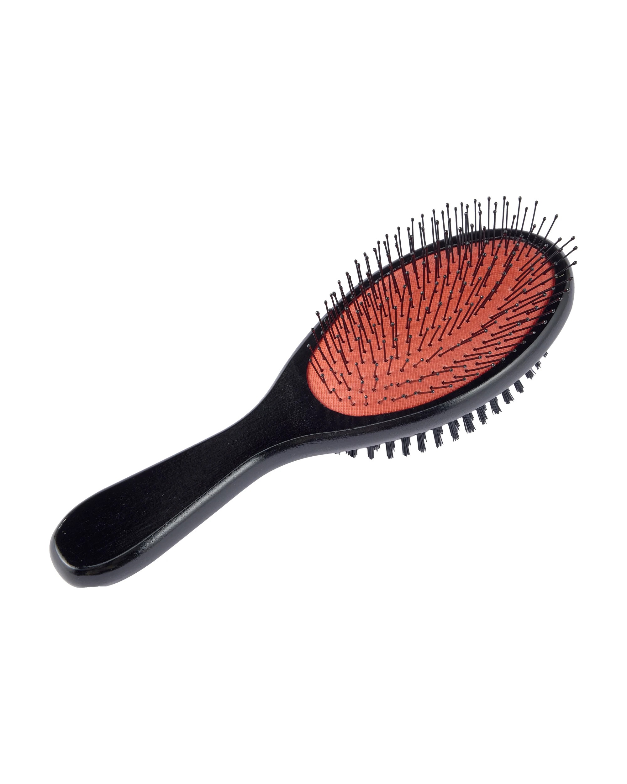 2 OXX Haircare Double Sided Oval Brush - Black and Orange, 2 of 8